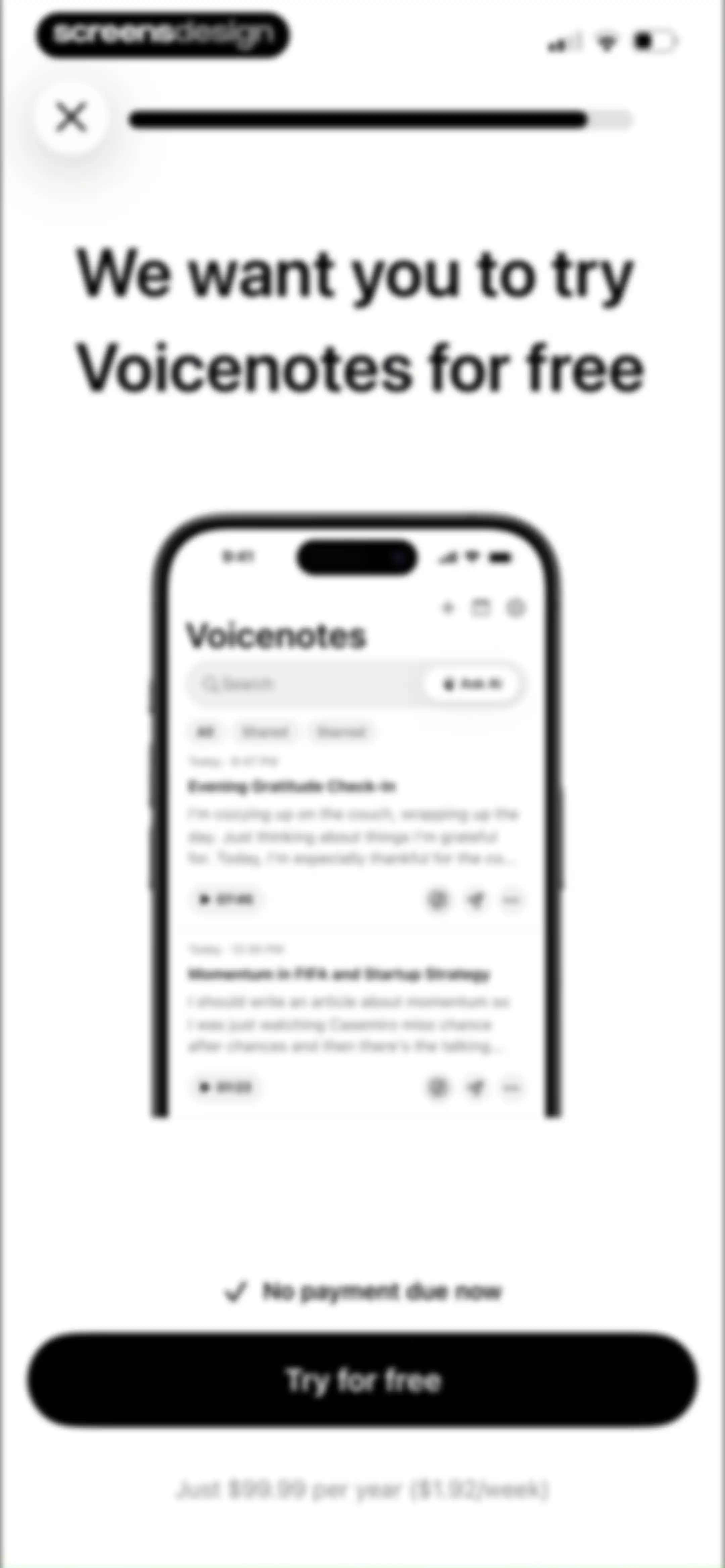 Voicenotes AI Notes & Meetings screen 13