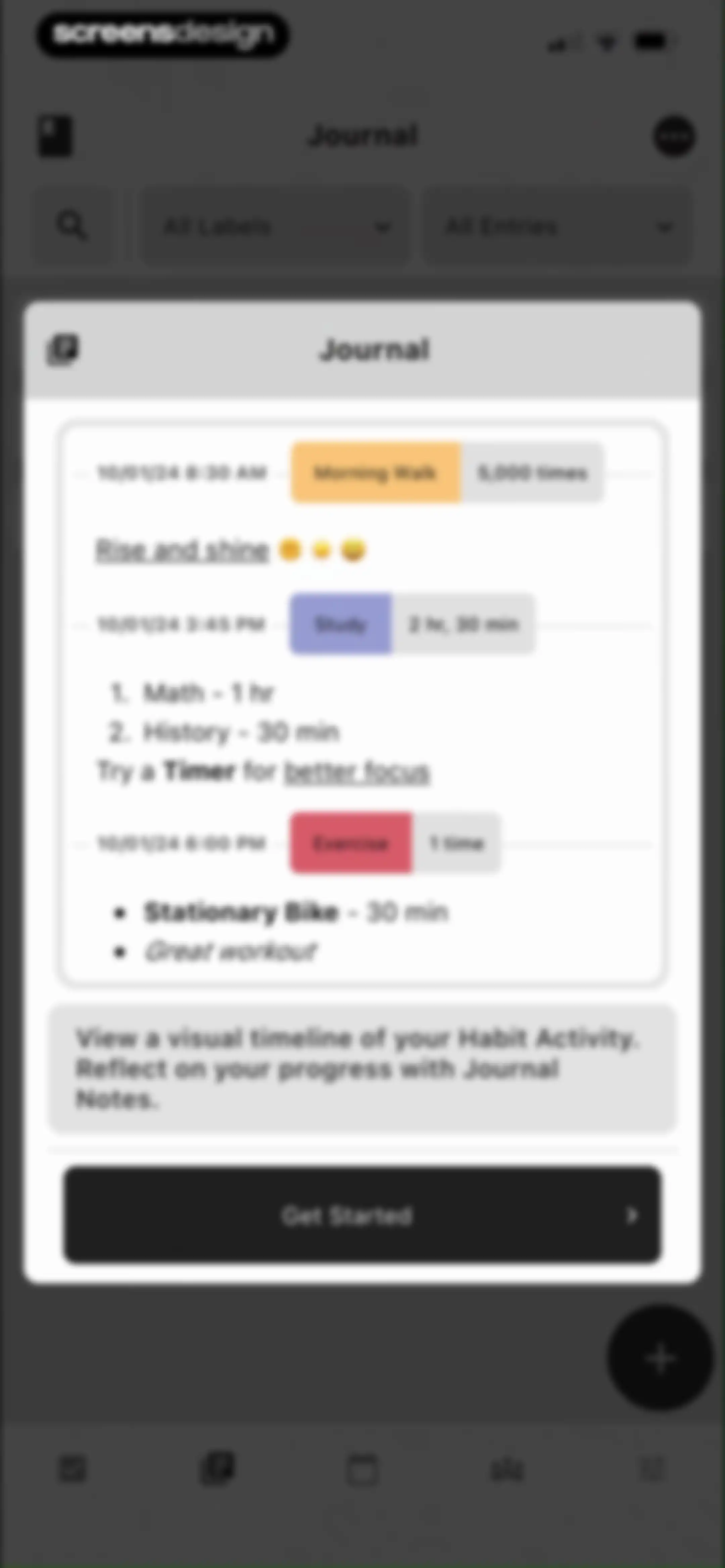 HelloHabit - Daily Planner screen 100