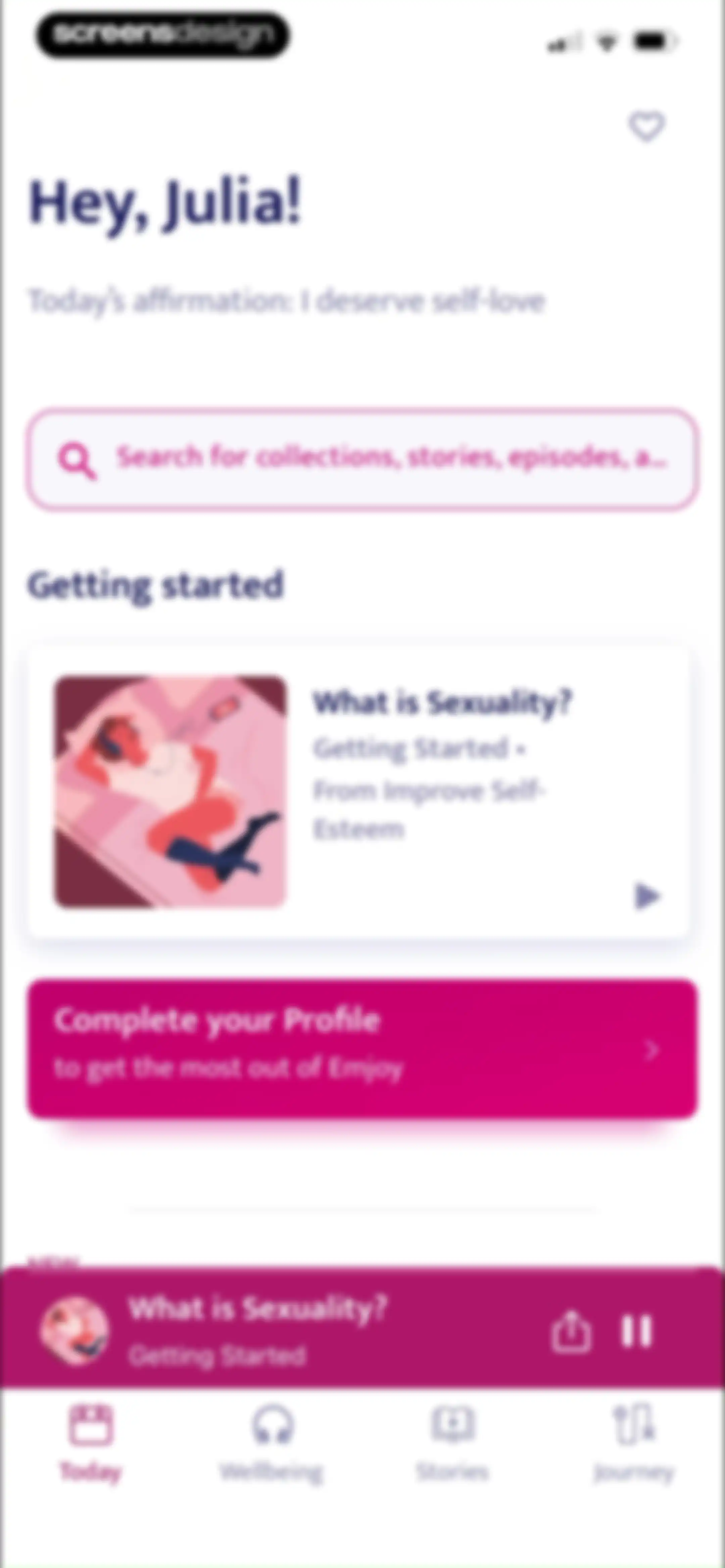 Emjoy - Female wellcare screen 19