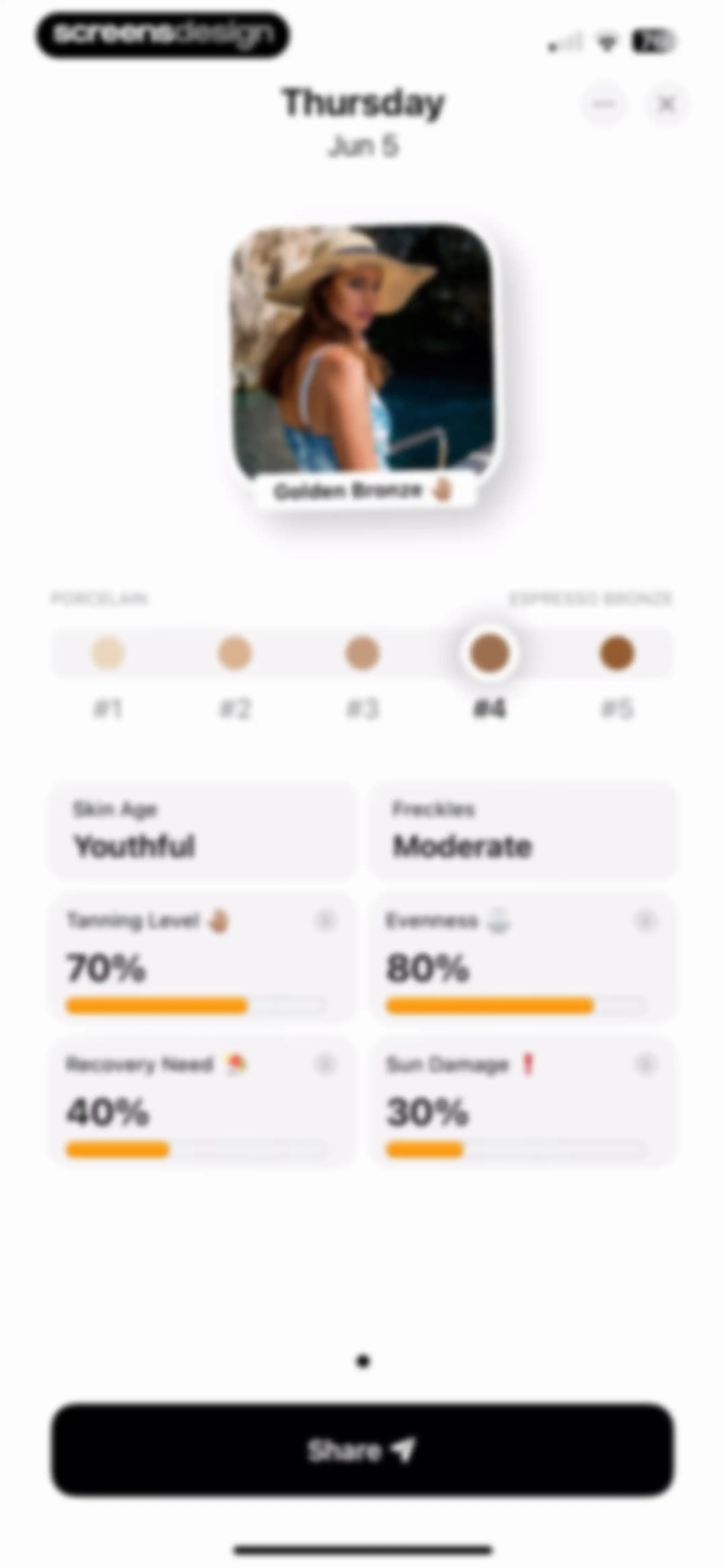 SunSafe: UV Index & Tanning screen 55