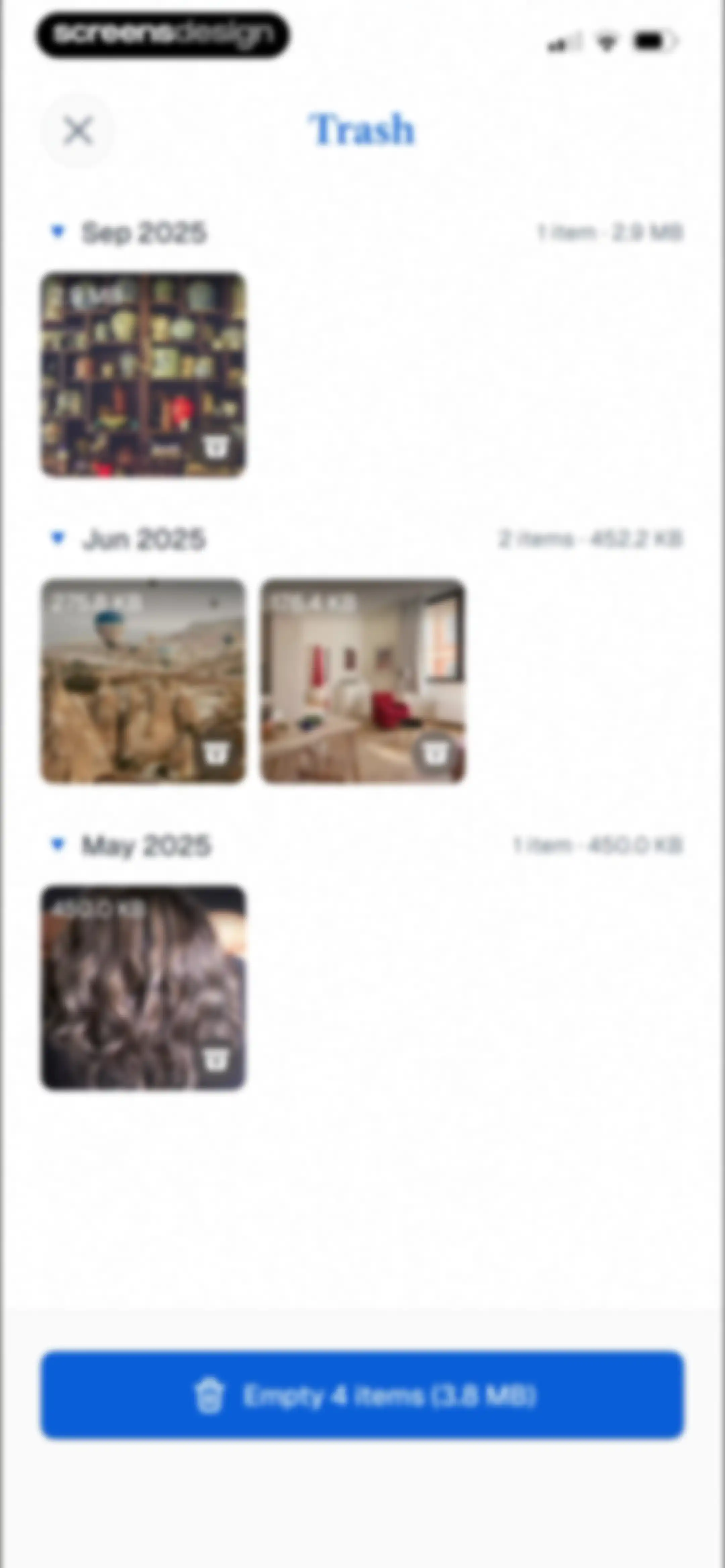 True Cleaner - Cleanup Storage screen 129