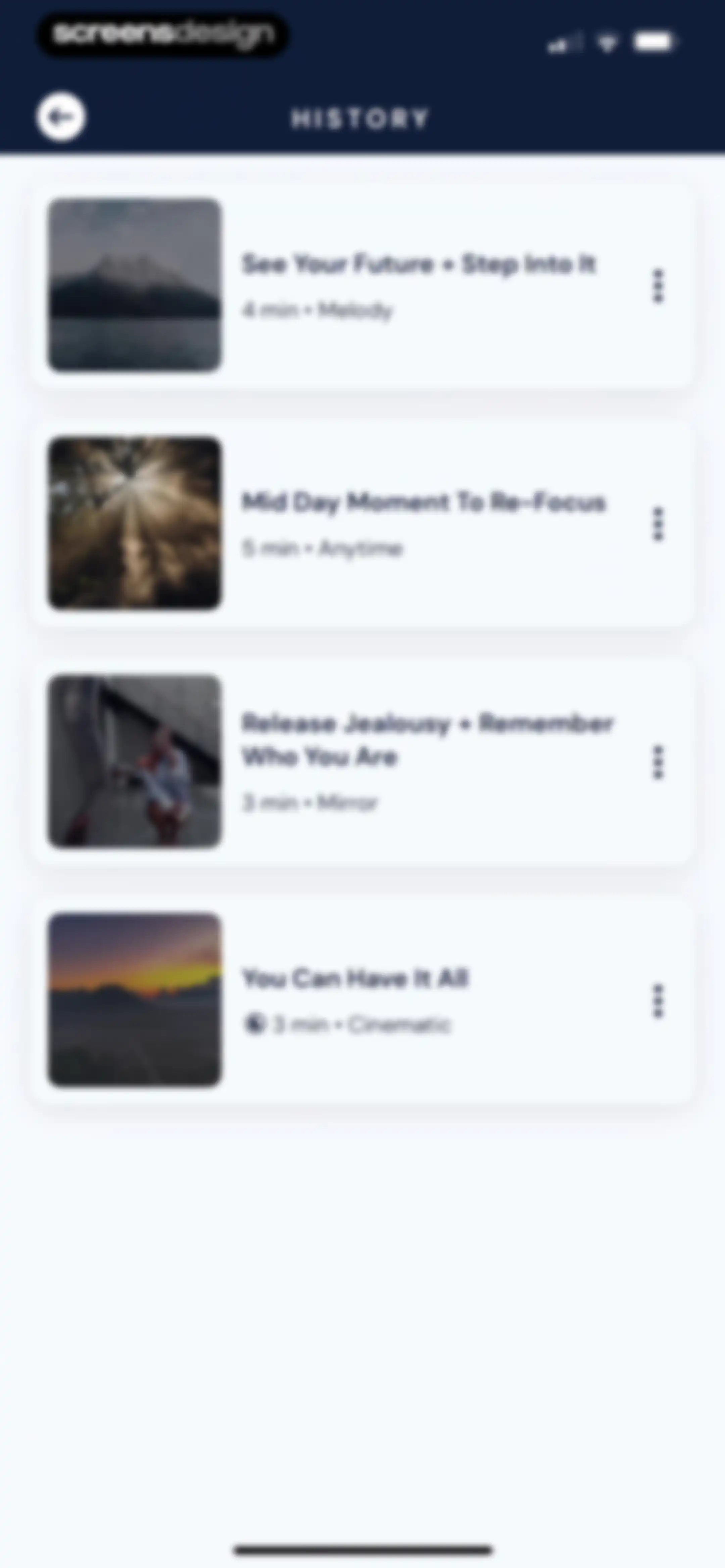 Activations: Daily Motivation screen 87