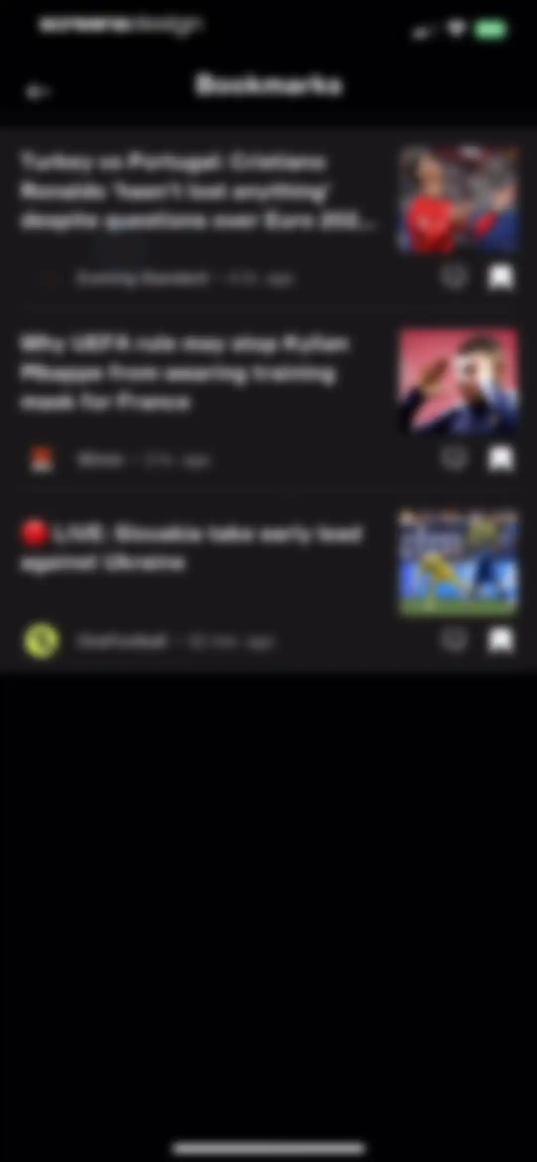 OneFootball Live Soccer scores screen 81