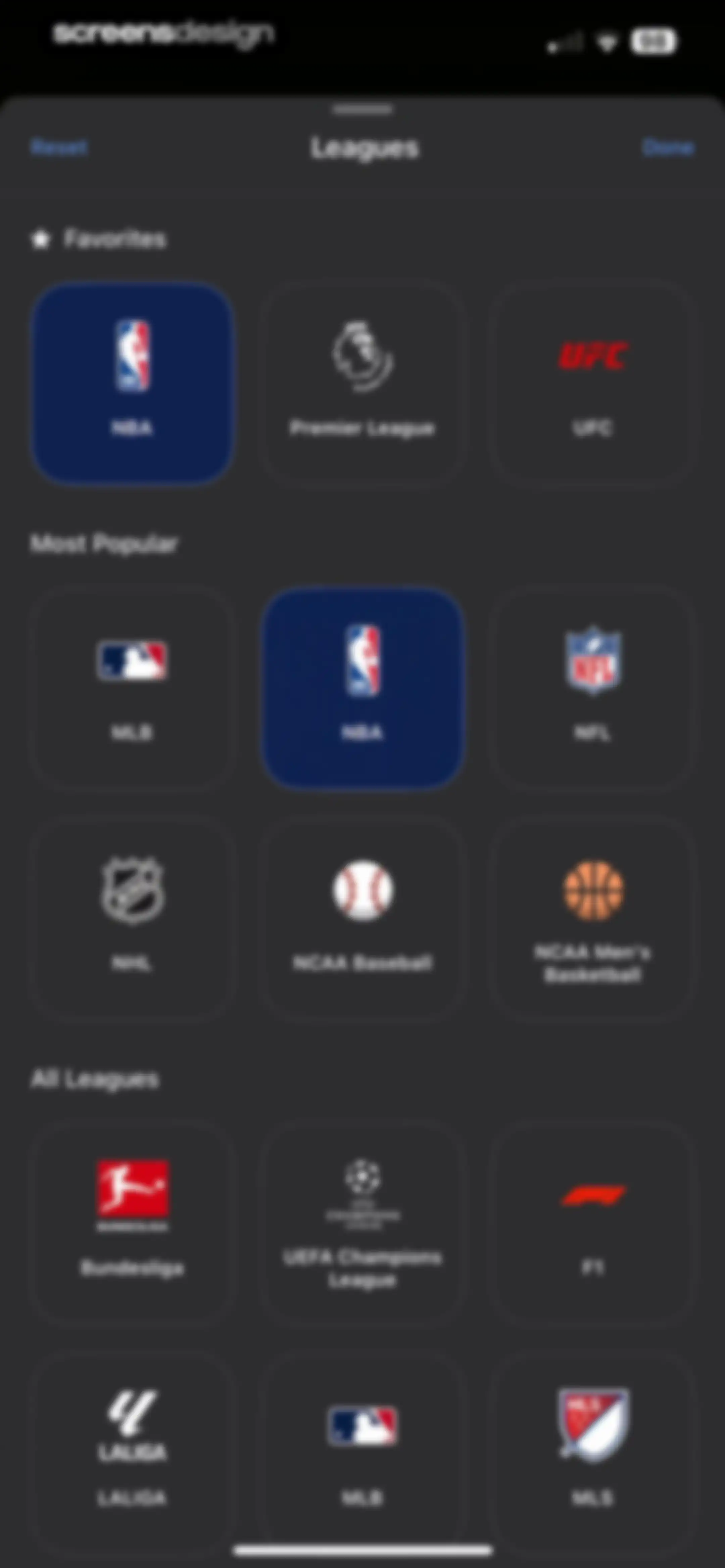 ESPN: Live Sports & Scores screen 106