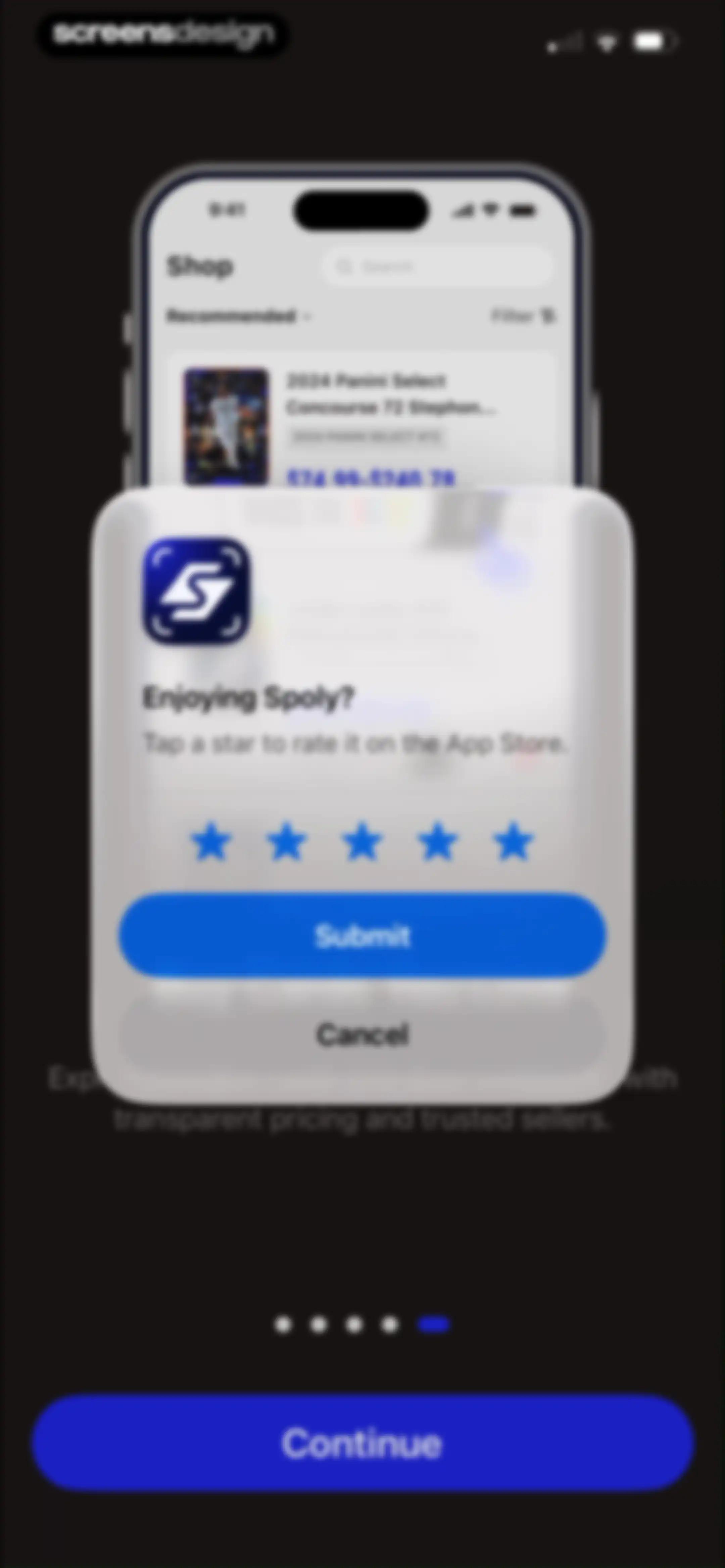 Sports Card Scanner: Spoly screen 7