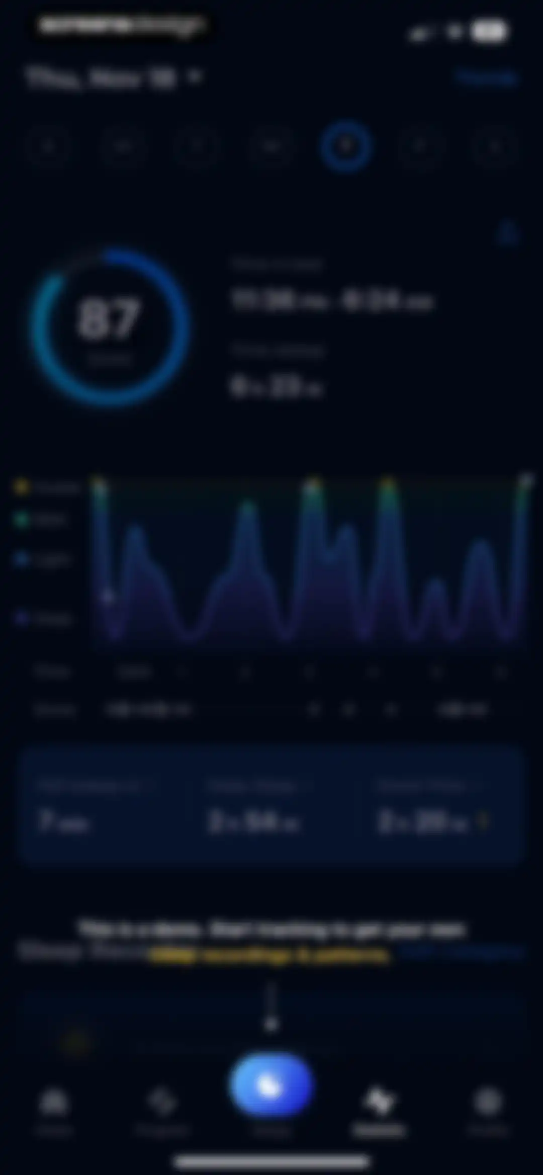 ShutEye®: Sleep Tracker, Sound screen 125