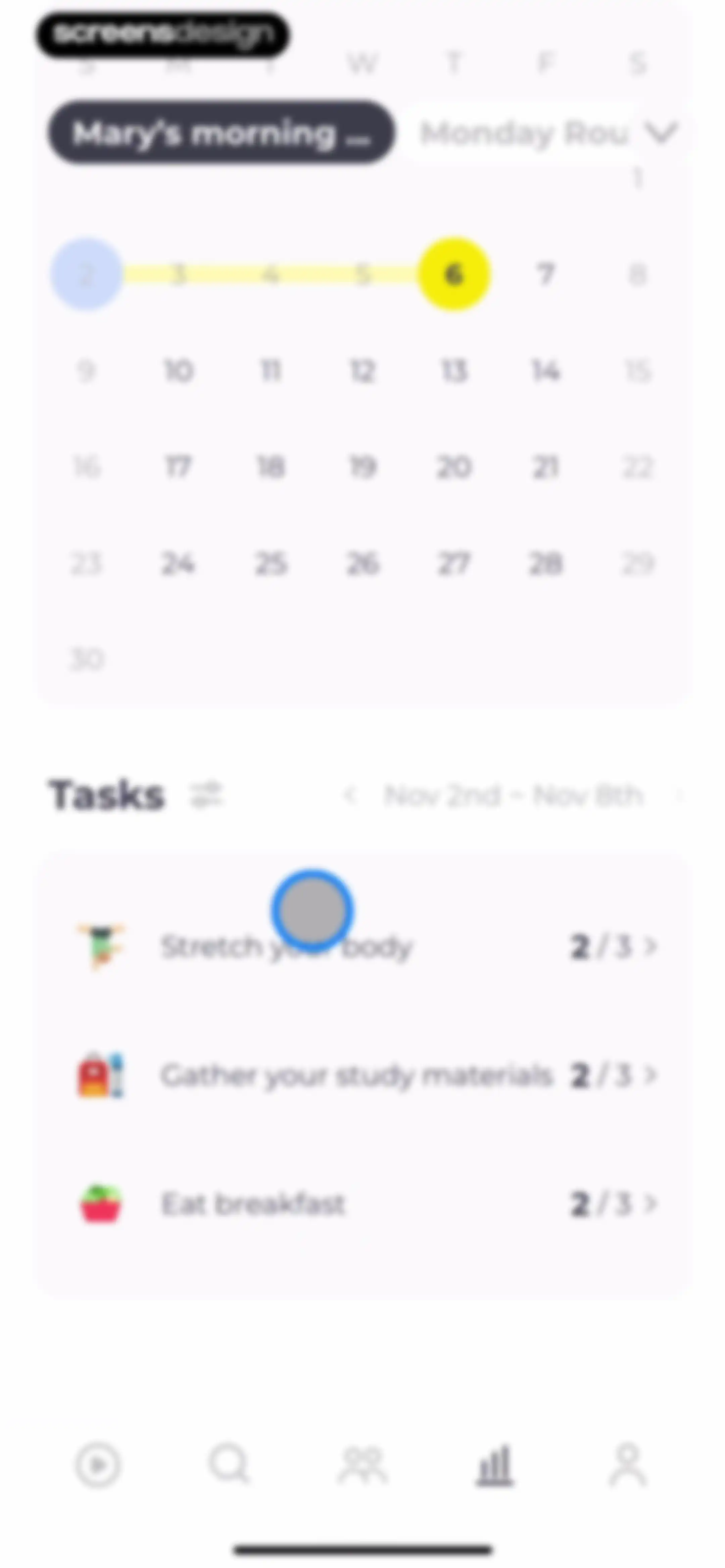 Routine Planner, Habit Tracker screen 69