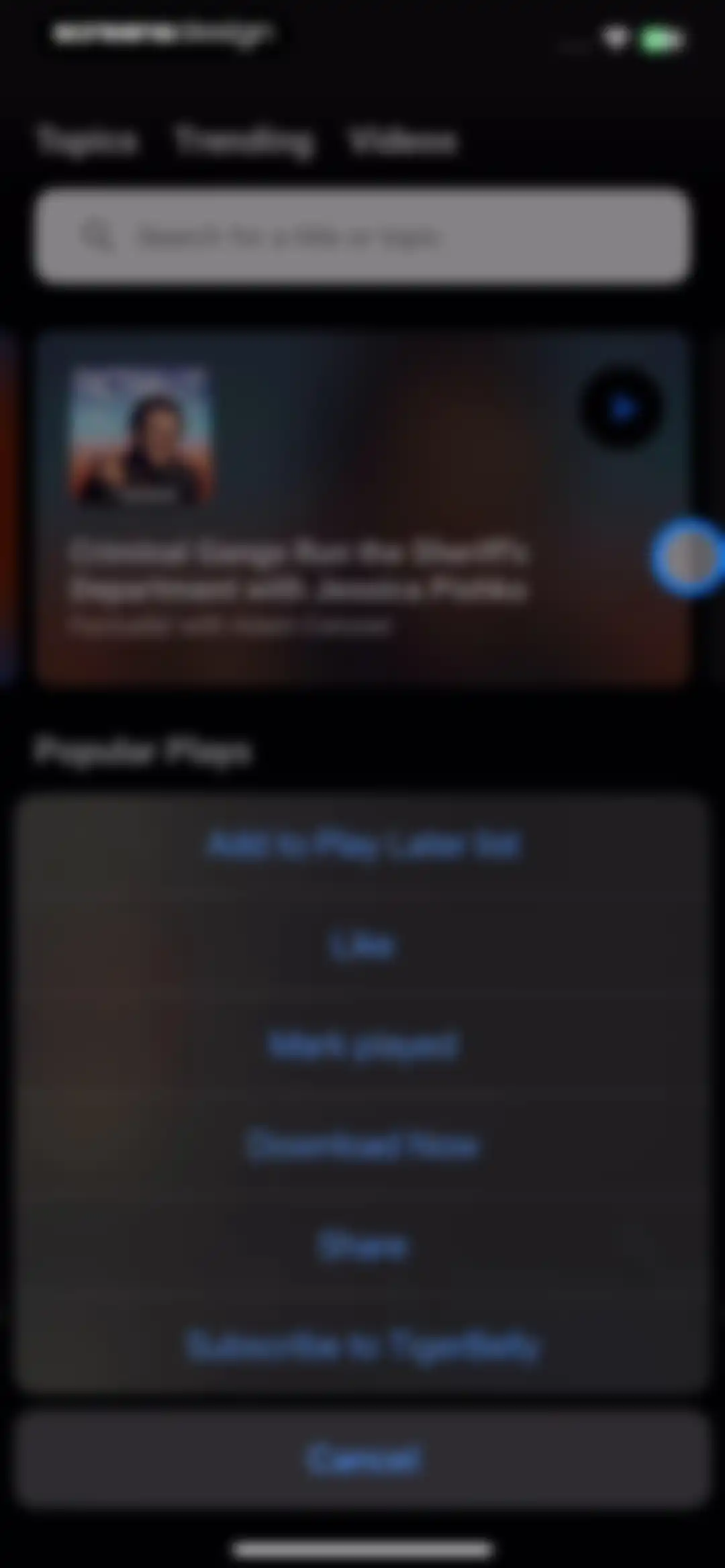 Breaker—The social podcast app screen 36