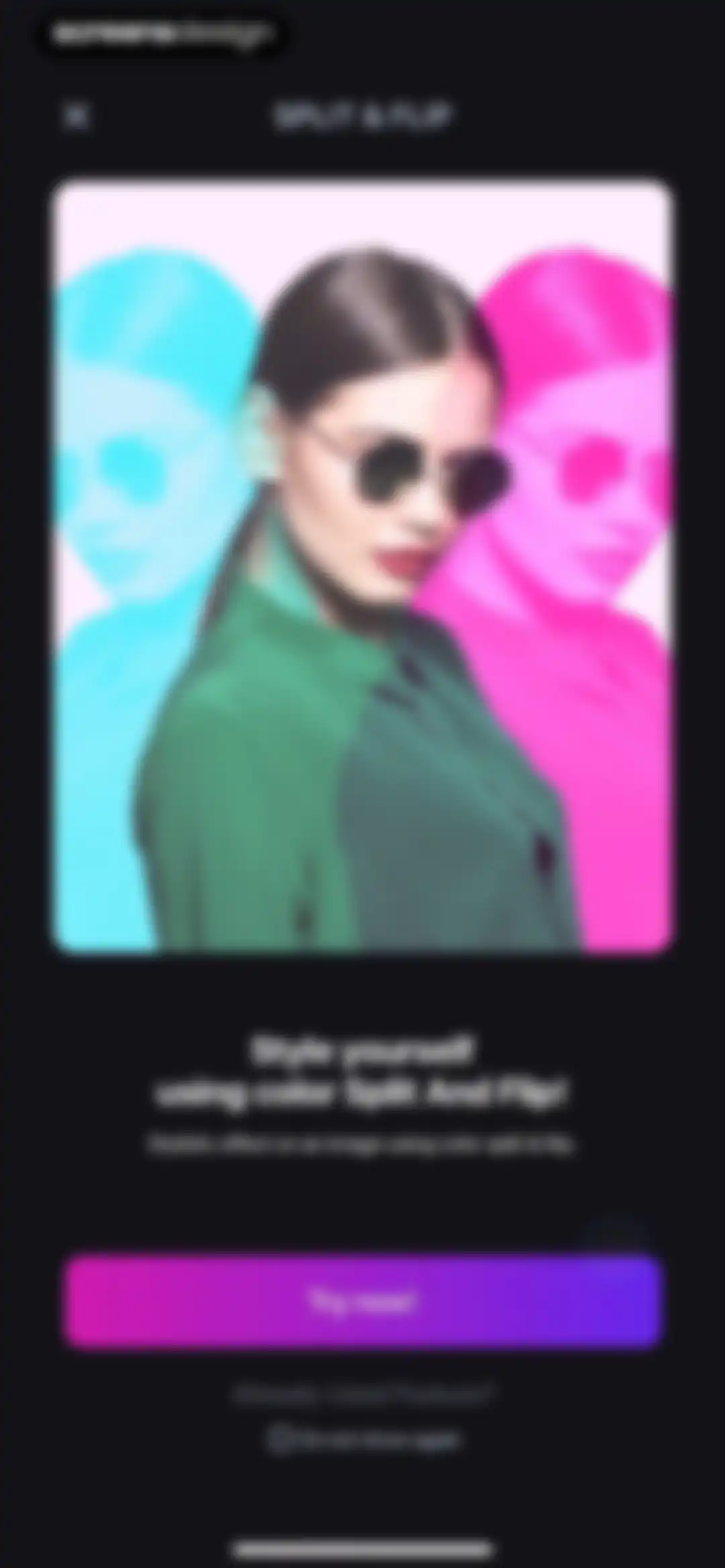 Edit Up: AI Photo Video Editor screen 83