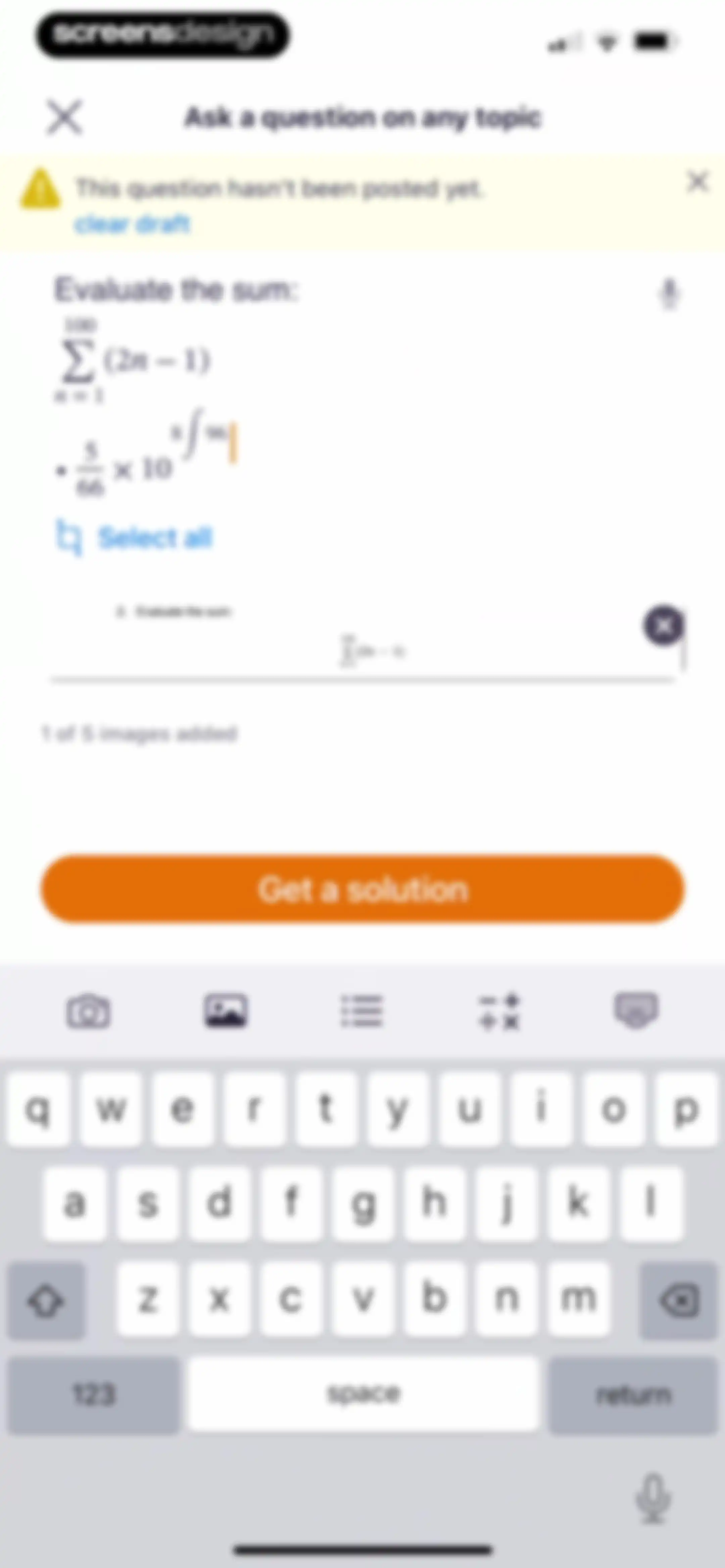 Chegg Study - Homework Help screen 27