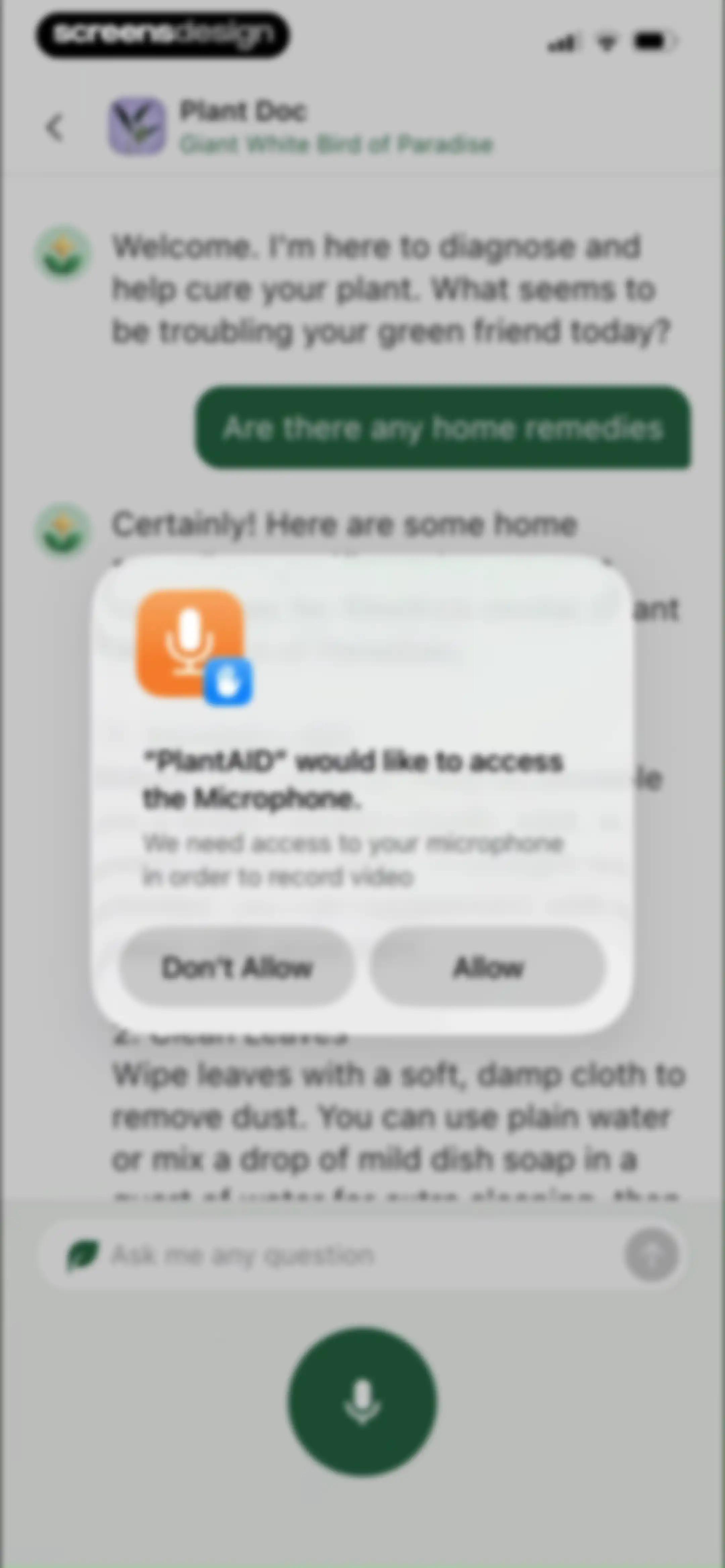 PlantAID:identifier&care guide screen 52