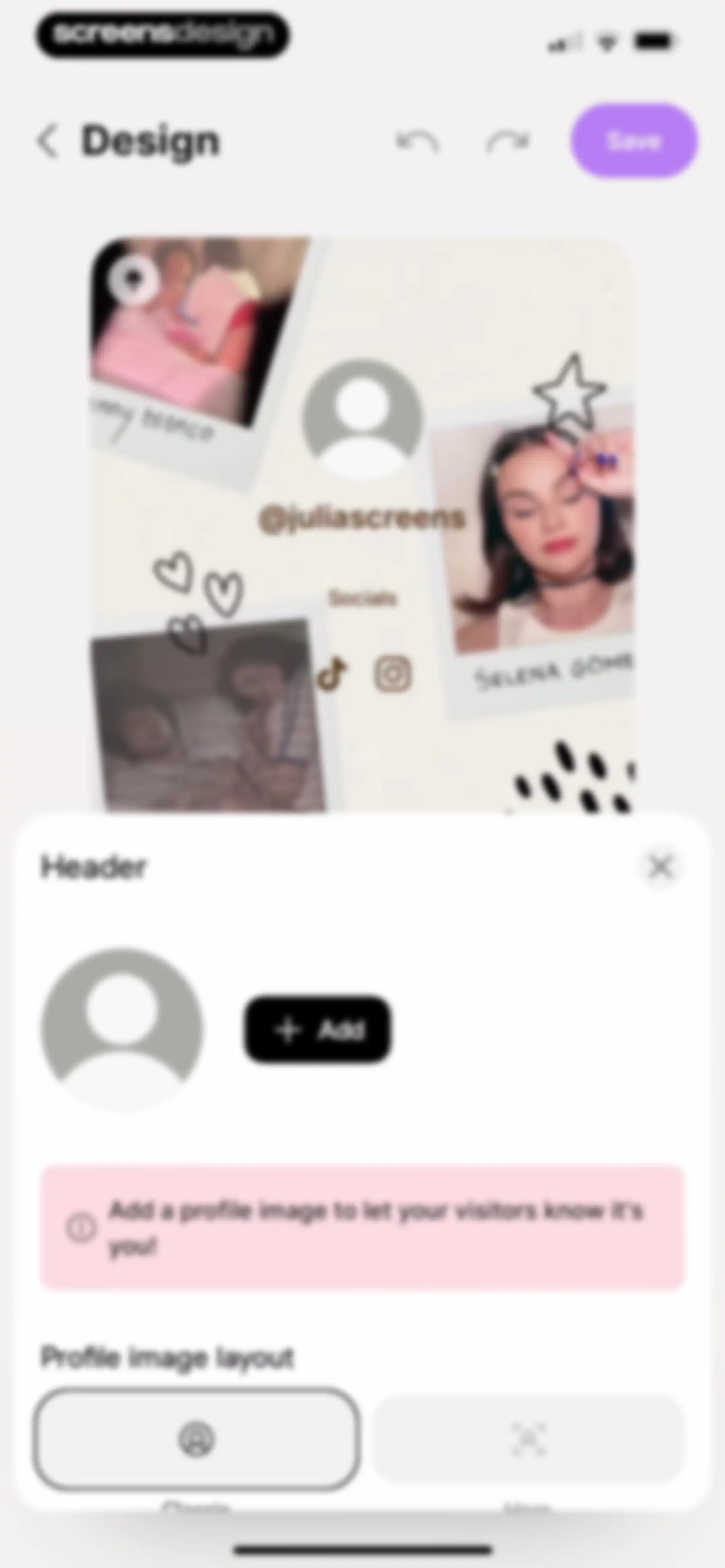 Linktree: Link in Bio Creator screen 76