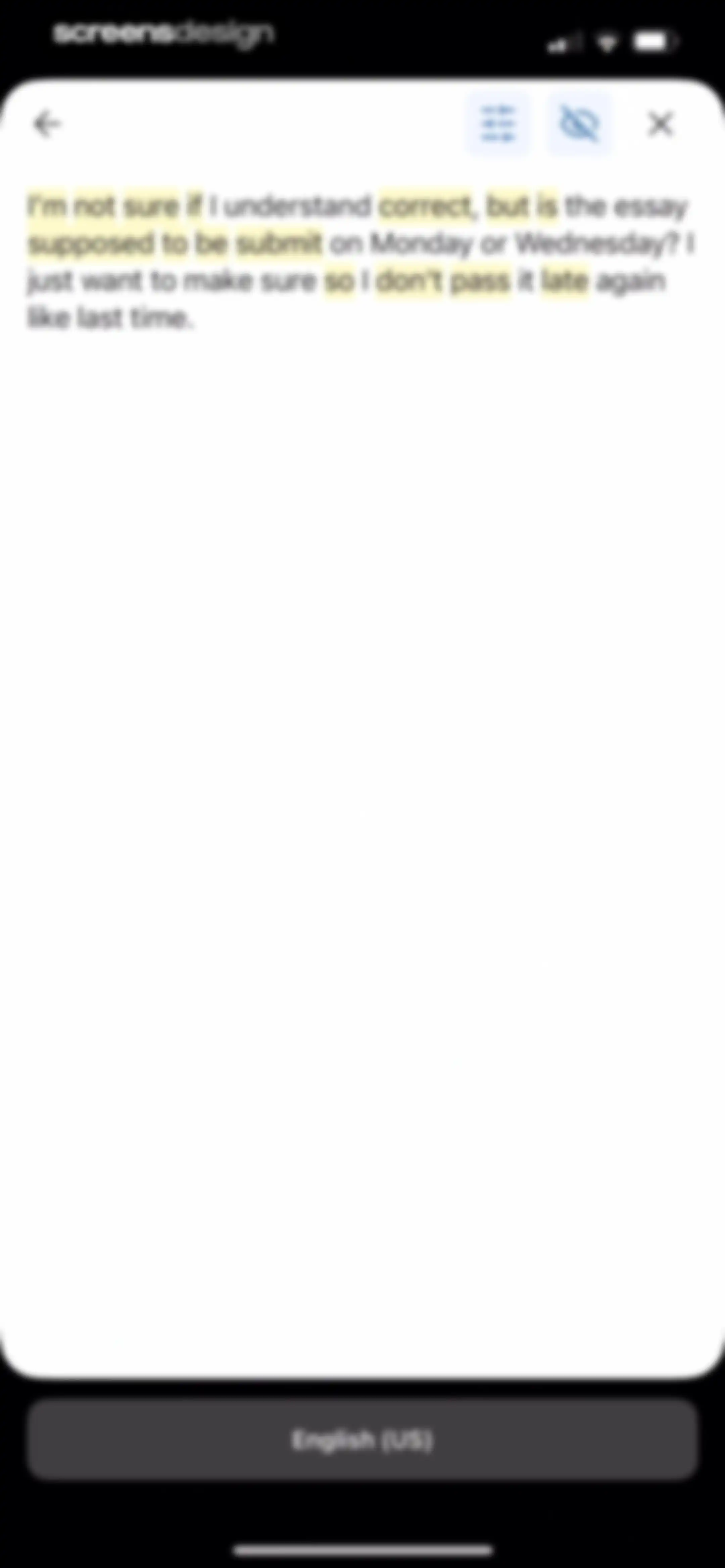DeepL Translate screen 34