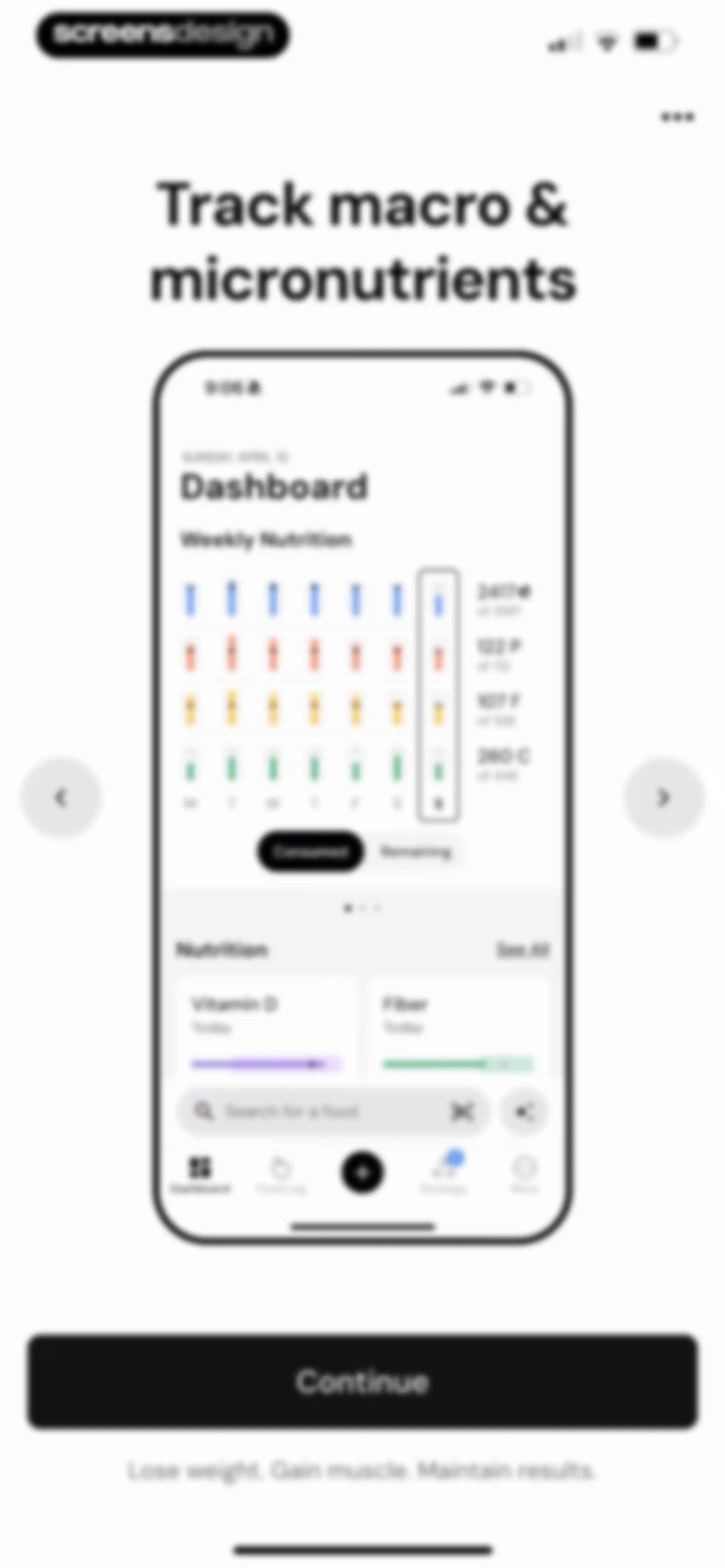 MacroFactor - Macro Tracker screen 52