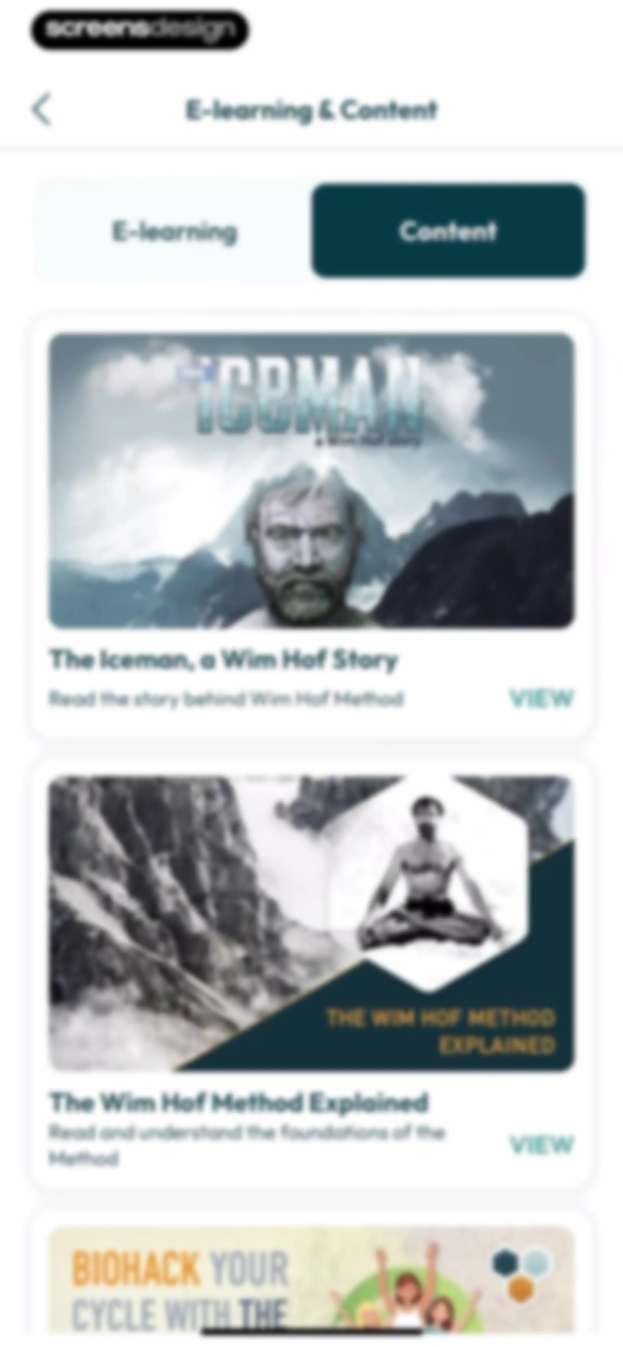 Wim Hof Method: Breathwork screen 102