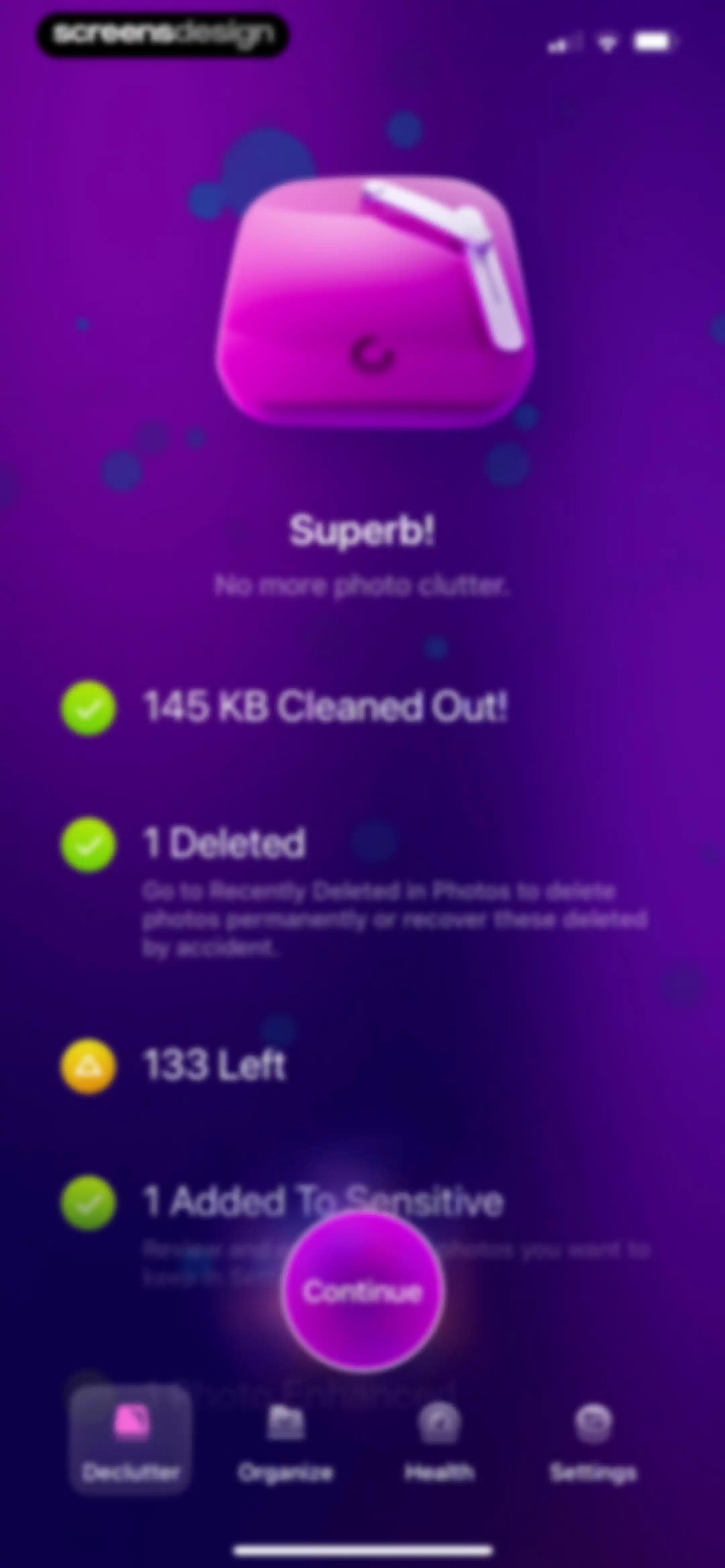 CleanMy®Phone: Cleanup Storage screen 44