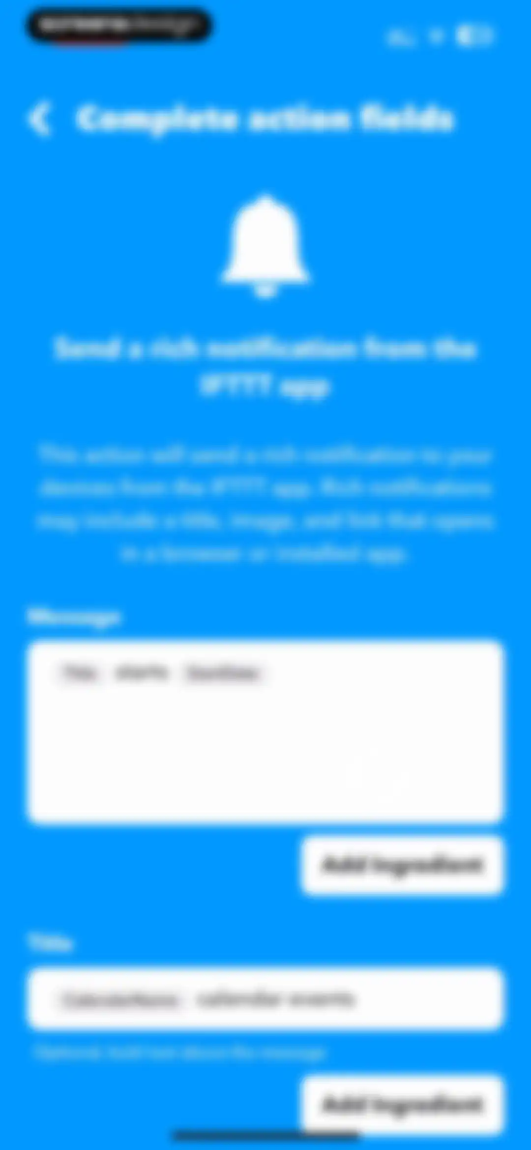 IFTTT - Automate work and home screen 43