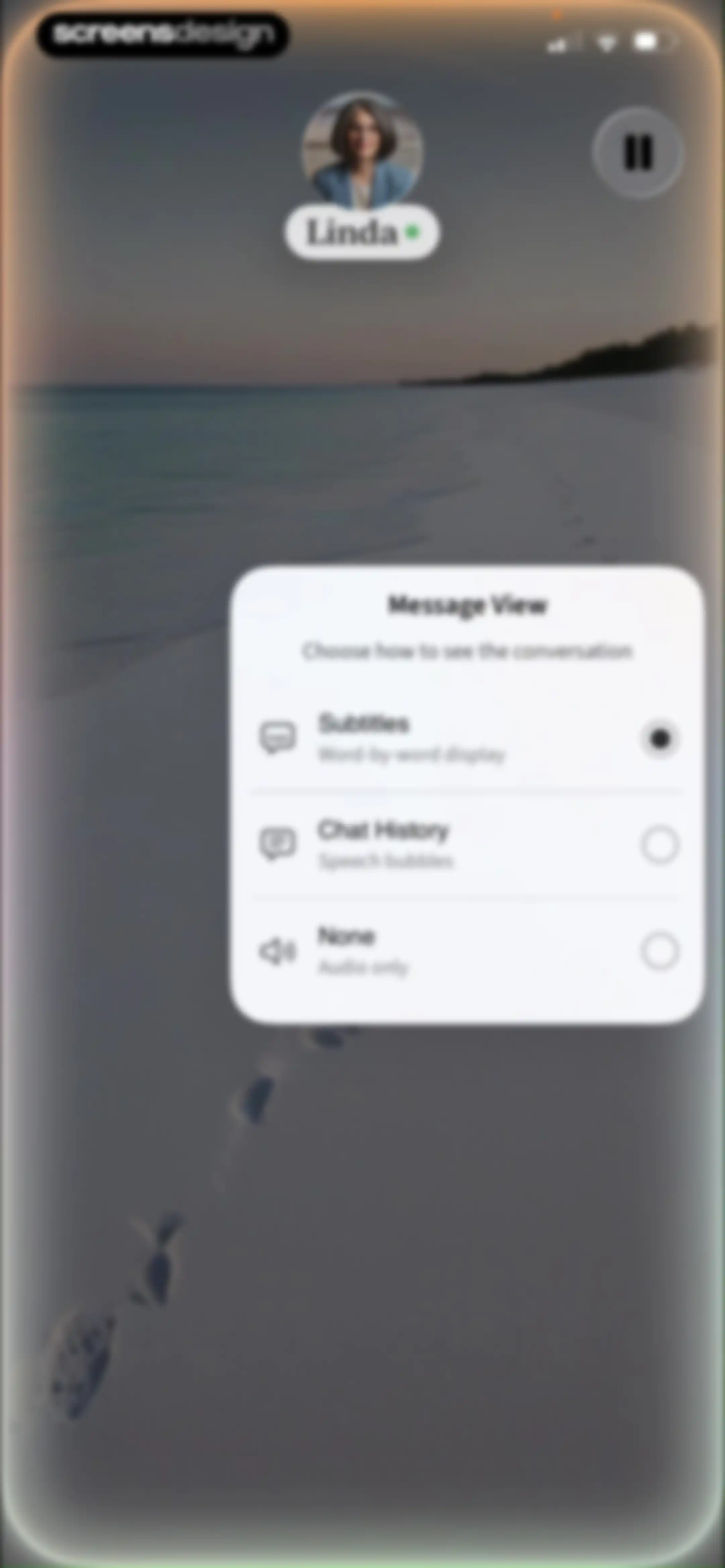 Sonia: AI for Mental Health screen 68