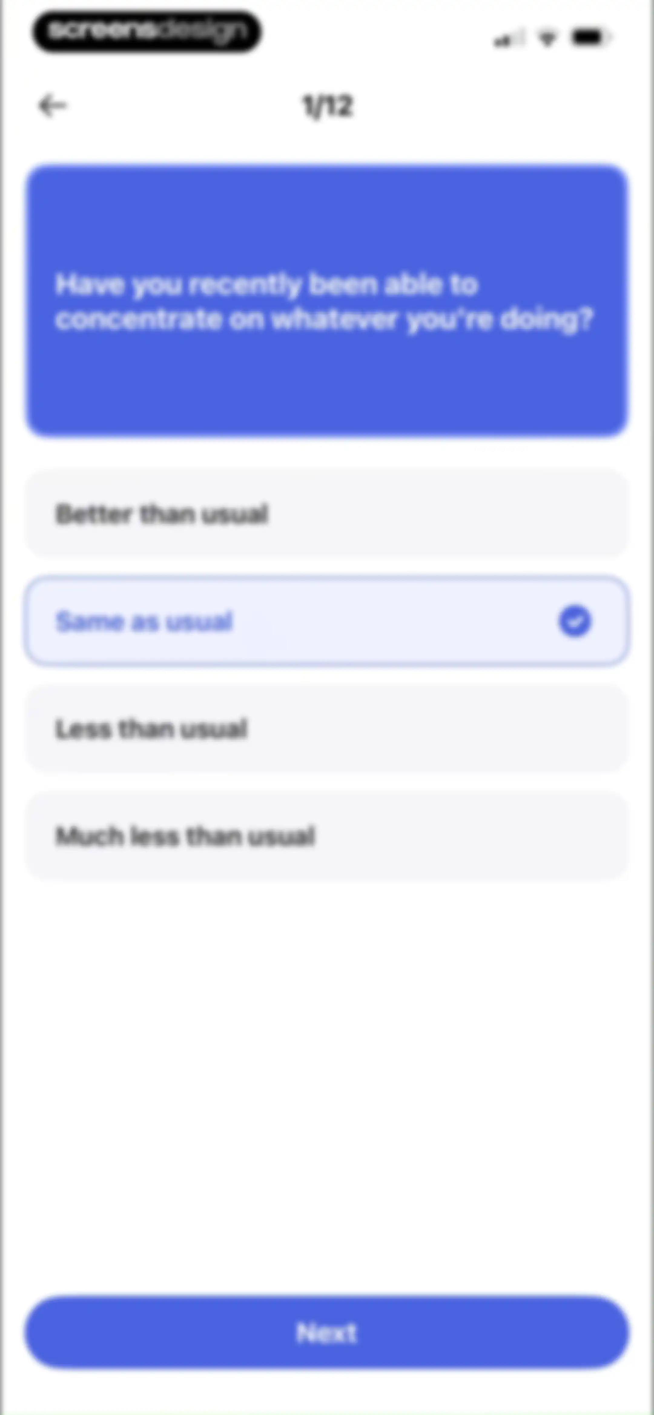 Health Tracker- HeartRate & BP screen 63