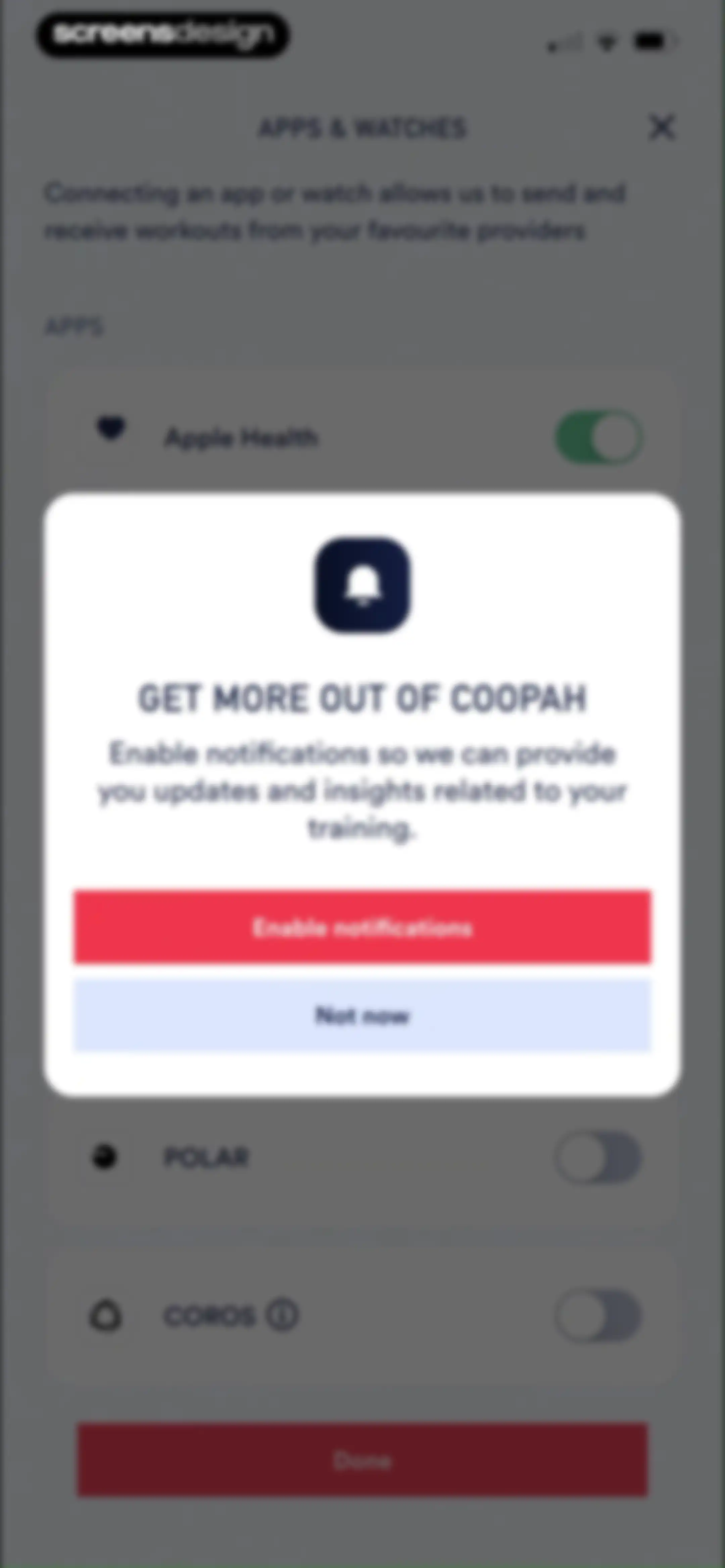 Coopah: The Run Coaching App screen 53