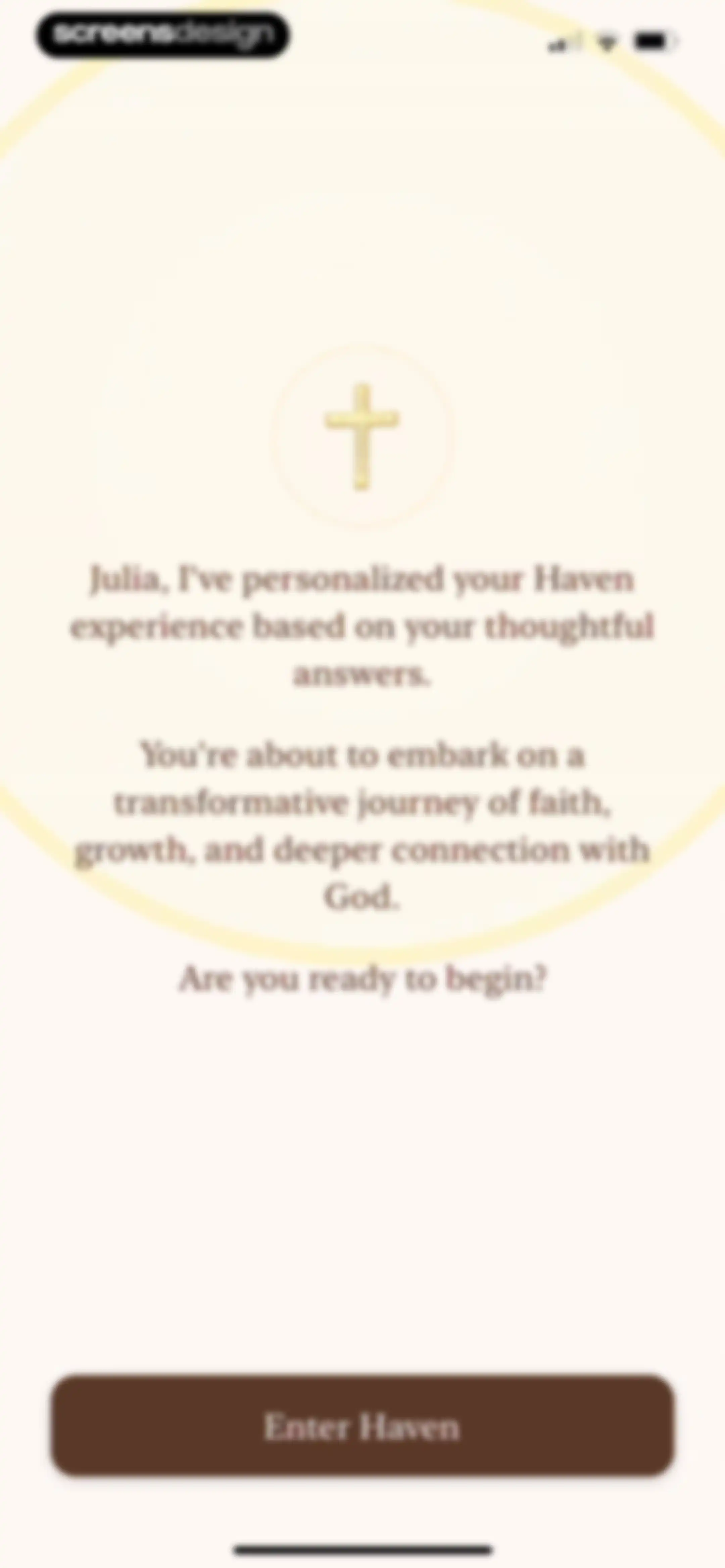 Haven - Bible Chat screen 20