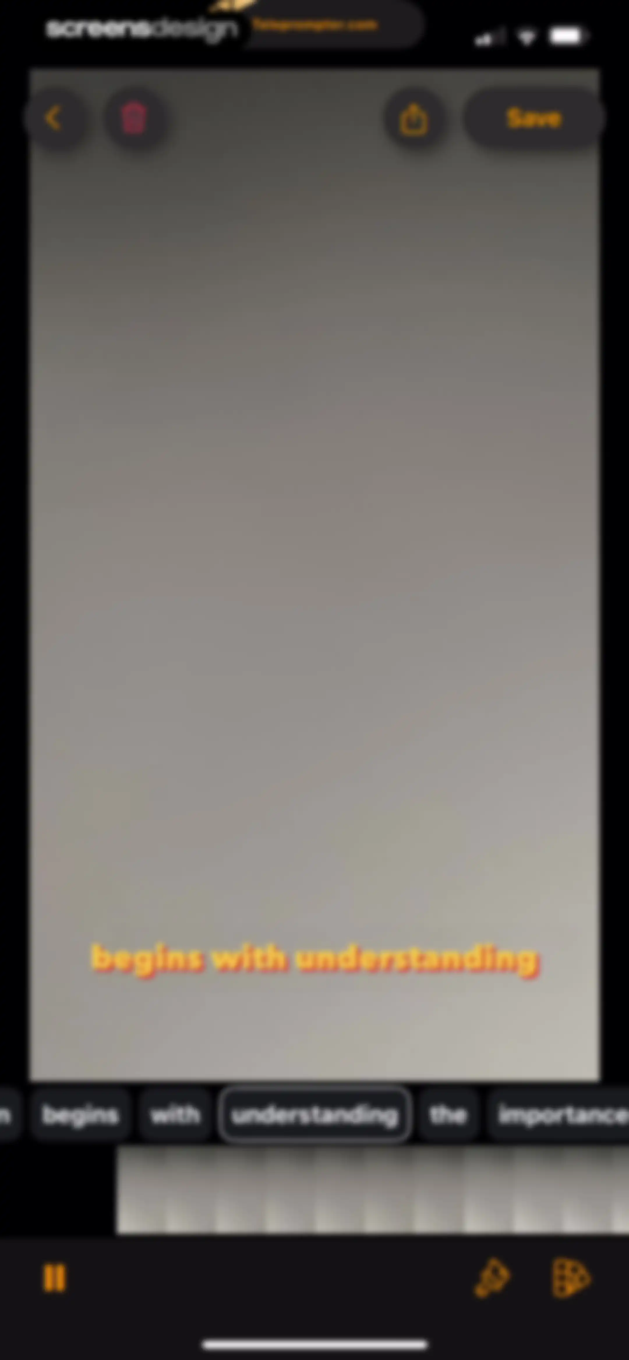 Teleprompter.com screen 52