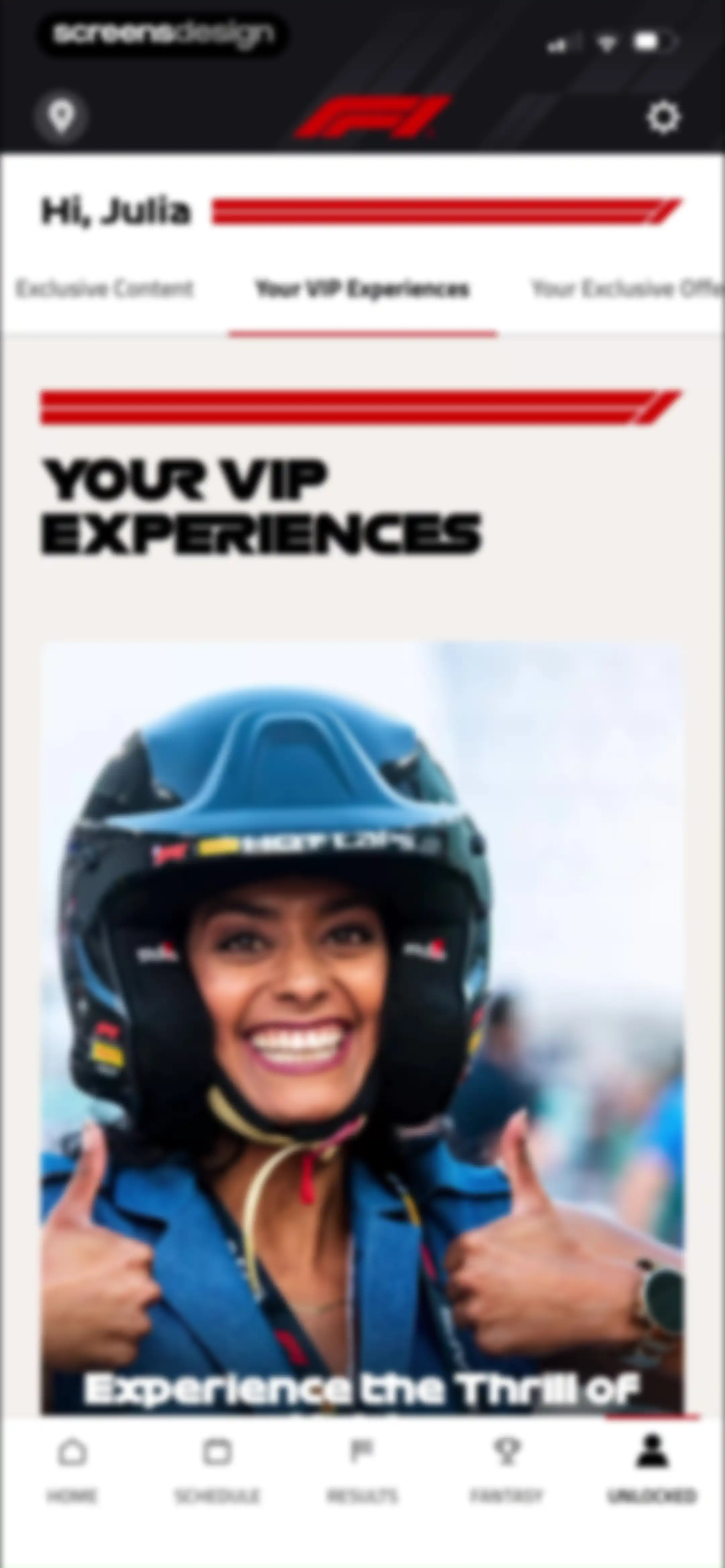 Formula 1® screen 132