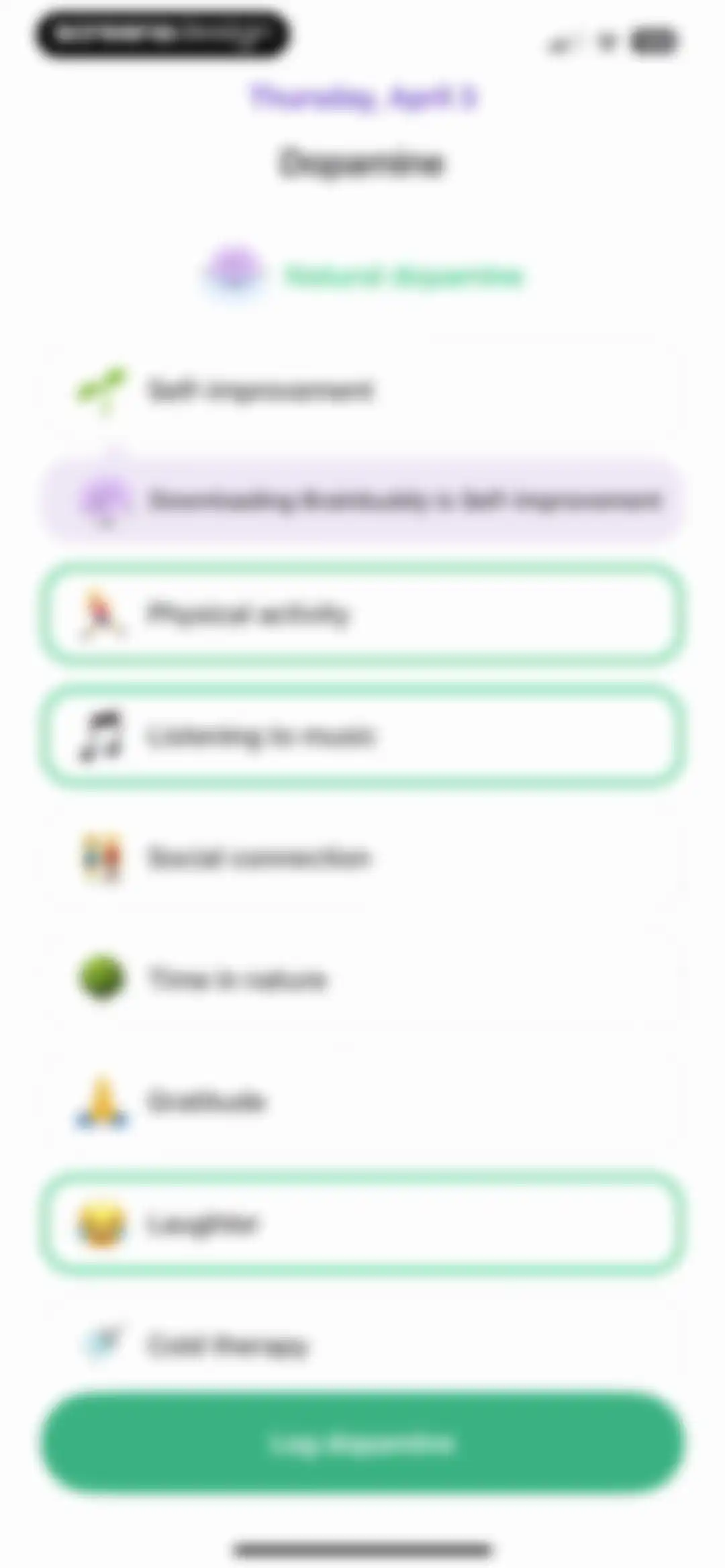 Brainbuddy: Quit PMO screen 46