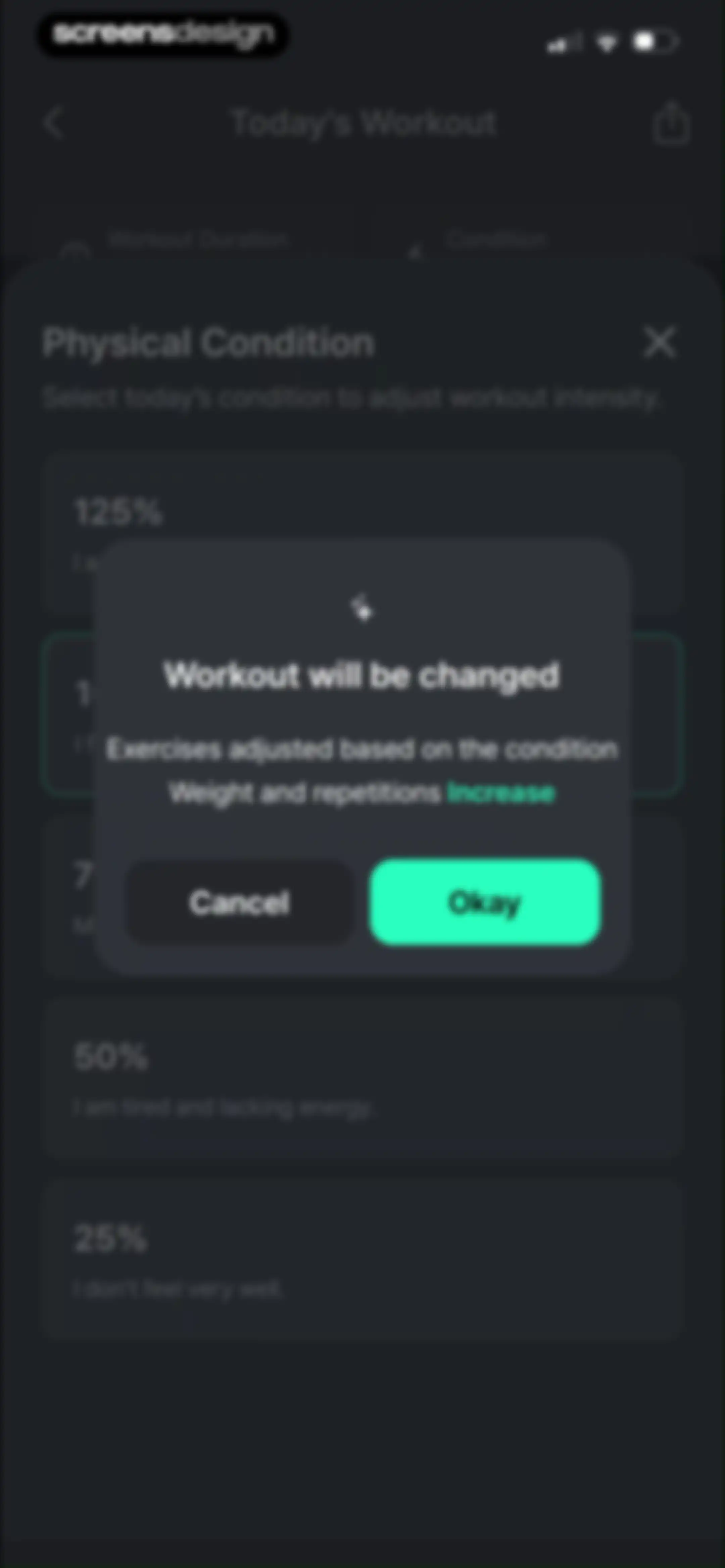 Planfit AI Gym Workout Planner screen 66