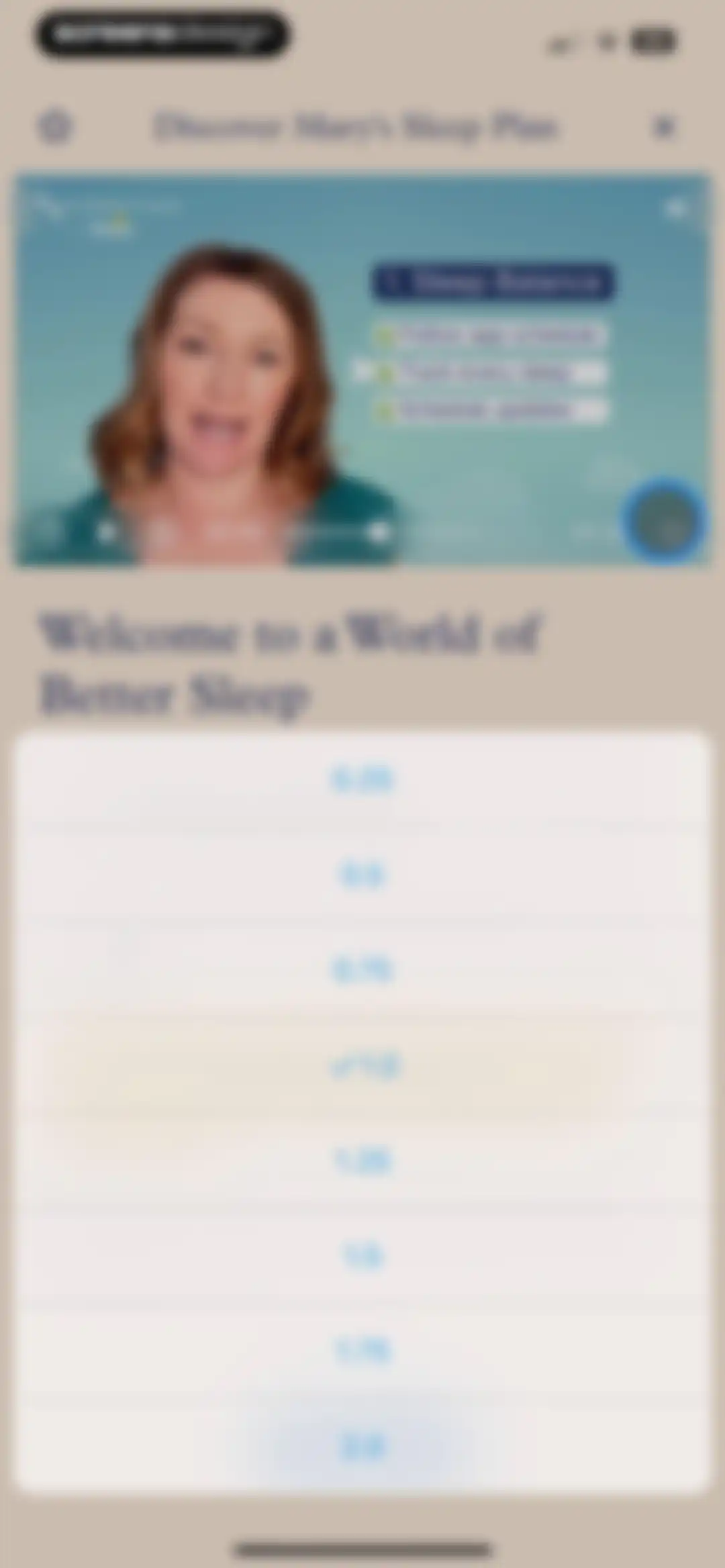 Smart Sleep Coach by Pampers™ screen 46