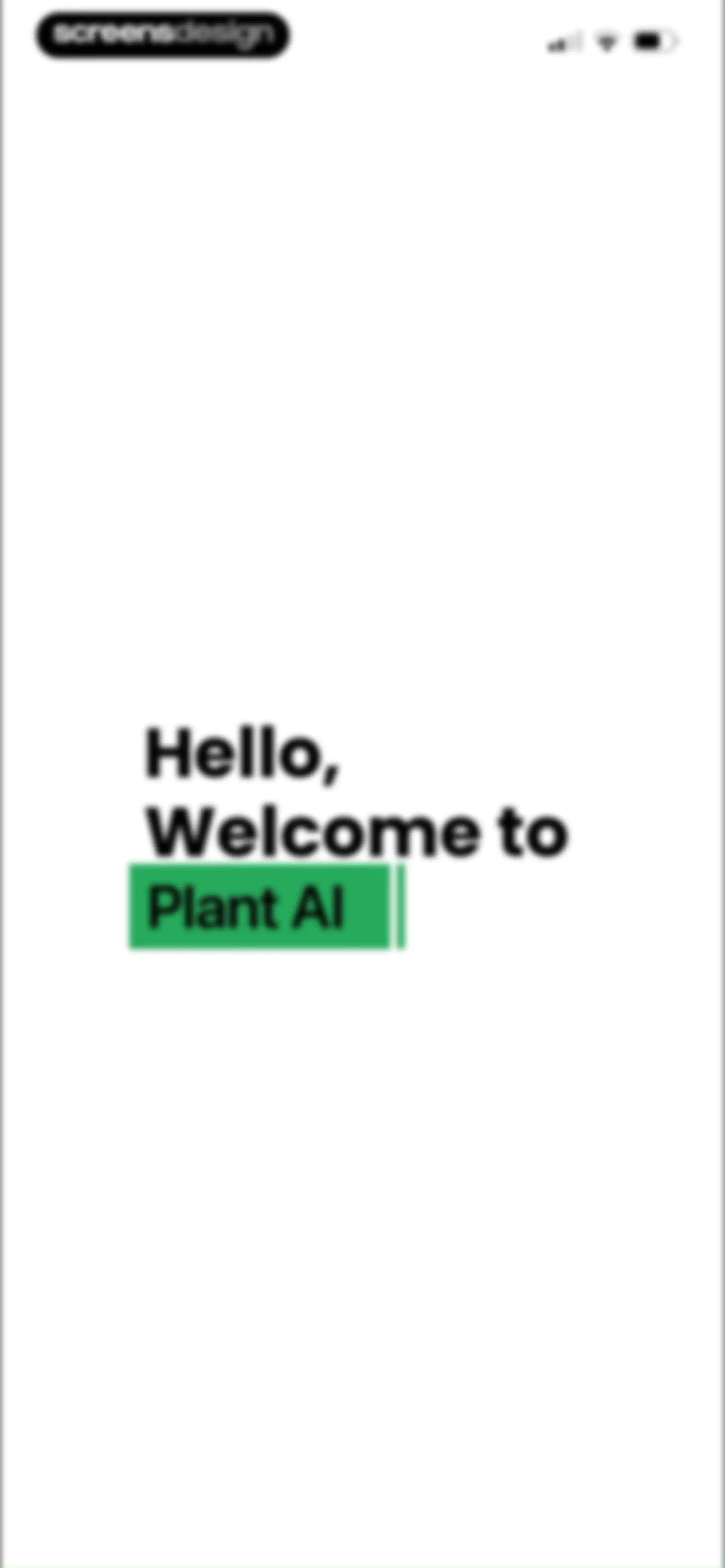 PlantAI: Identifier & Diagnose screen 3