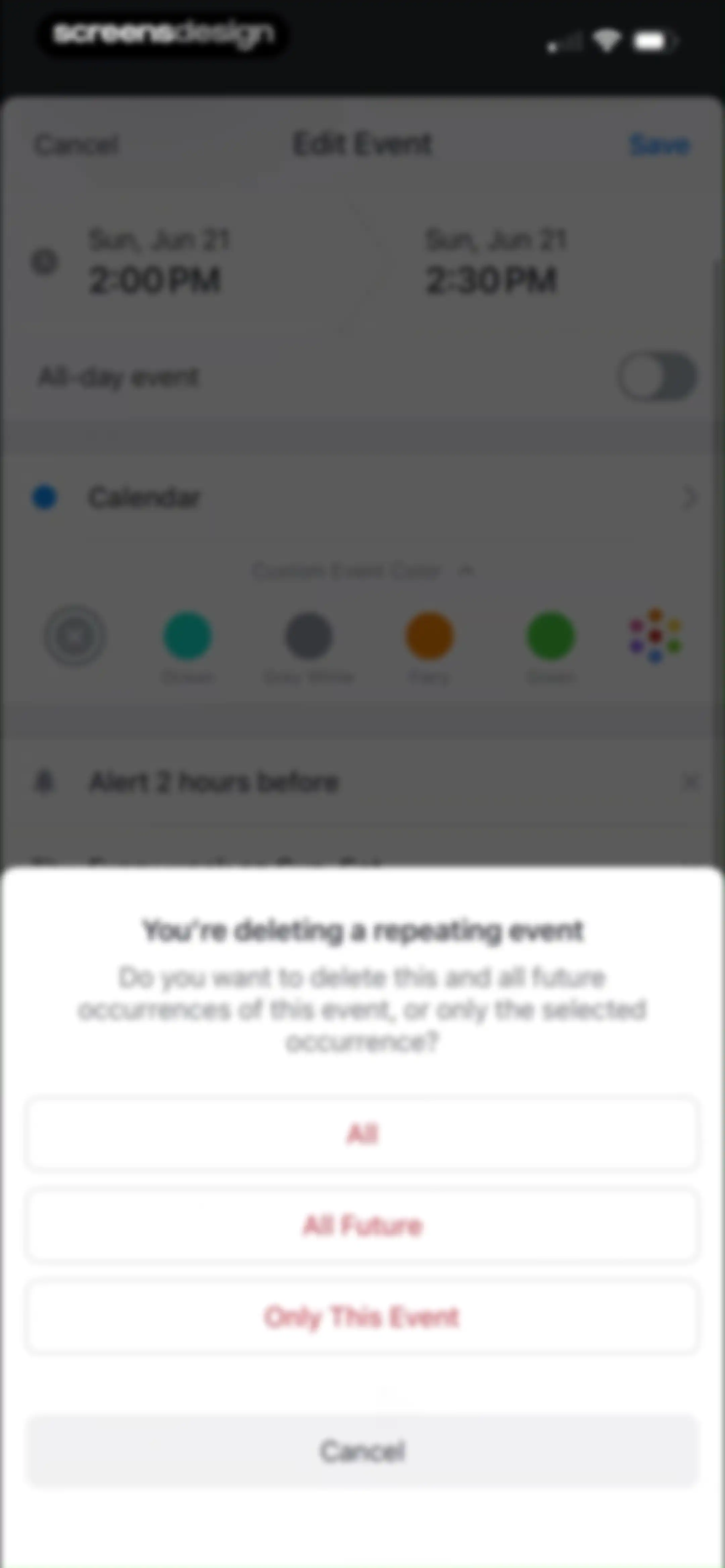 Calendars: Schedule Planner screen 67