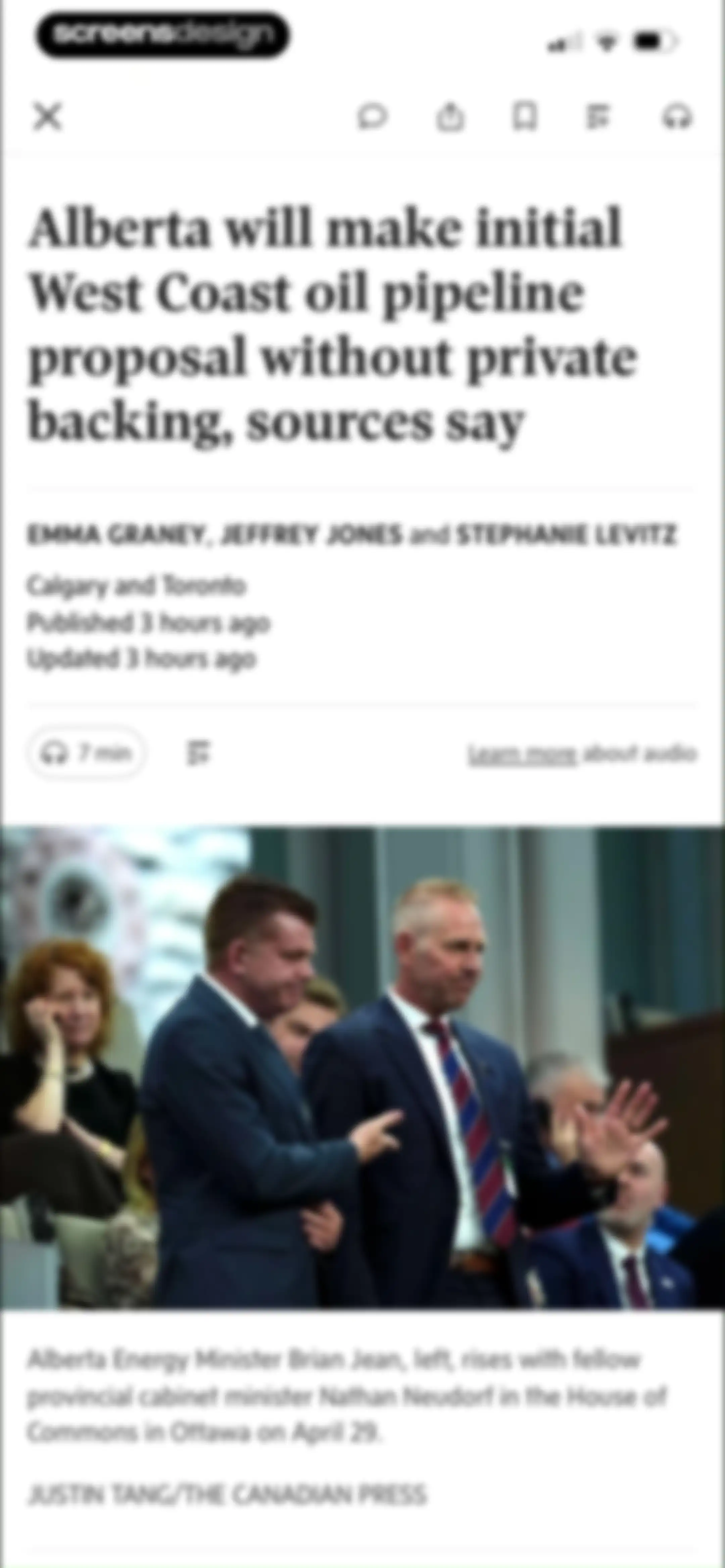 The Globe and Mail screen 8