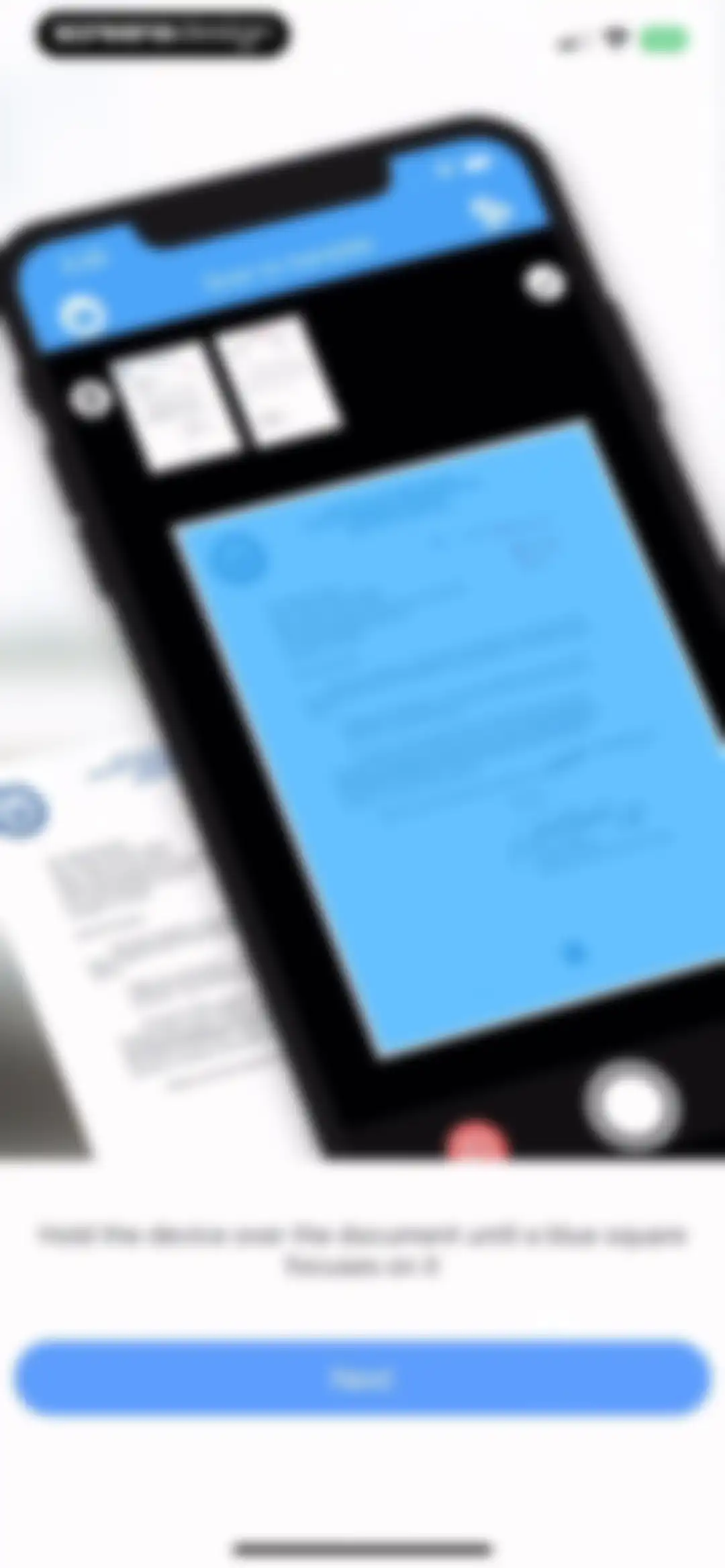 OneDocs Scanner Translator screen 3