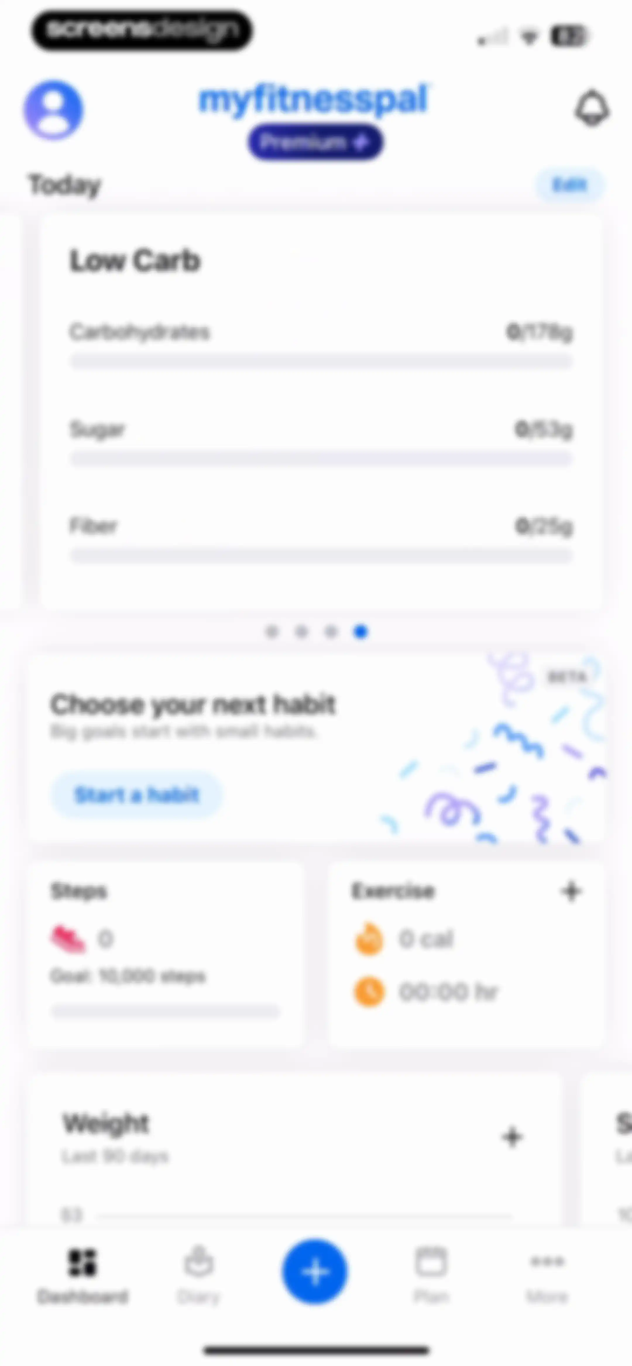 MyFitnessPal: Calorie Counter screen 112