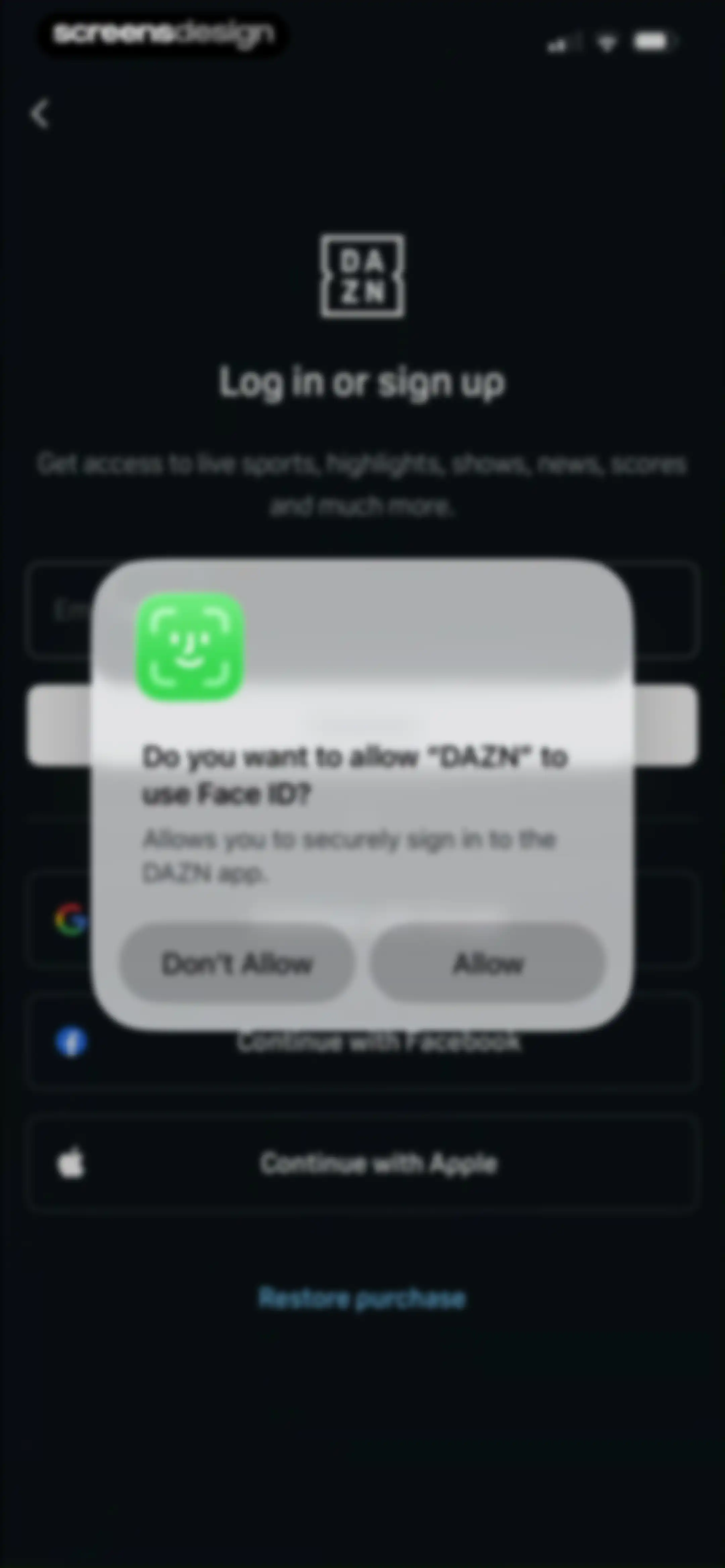 DAZN: Stream Live Sports screen 7