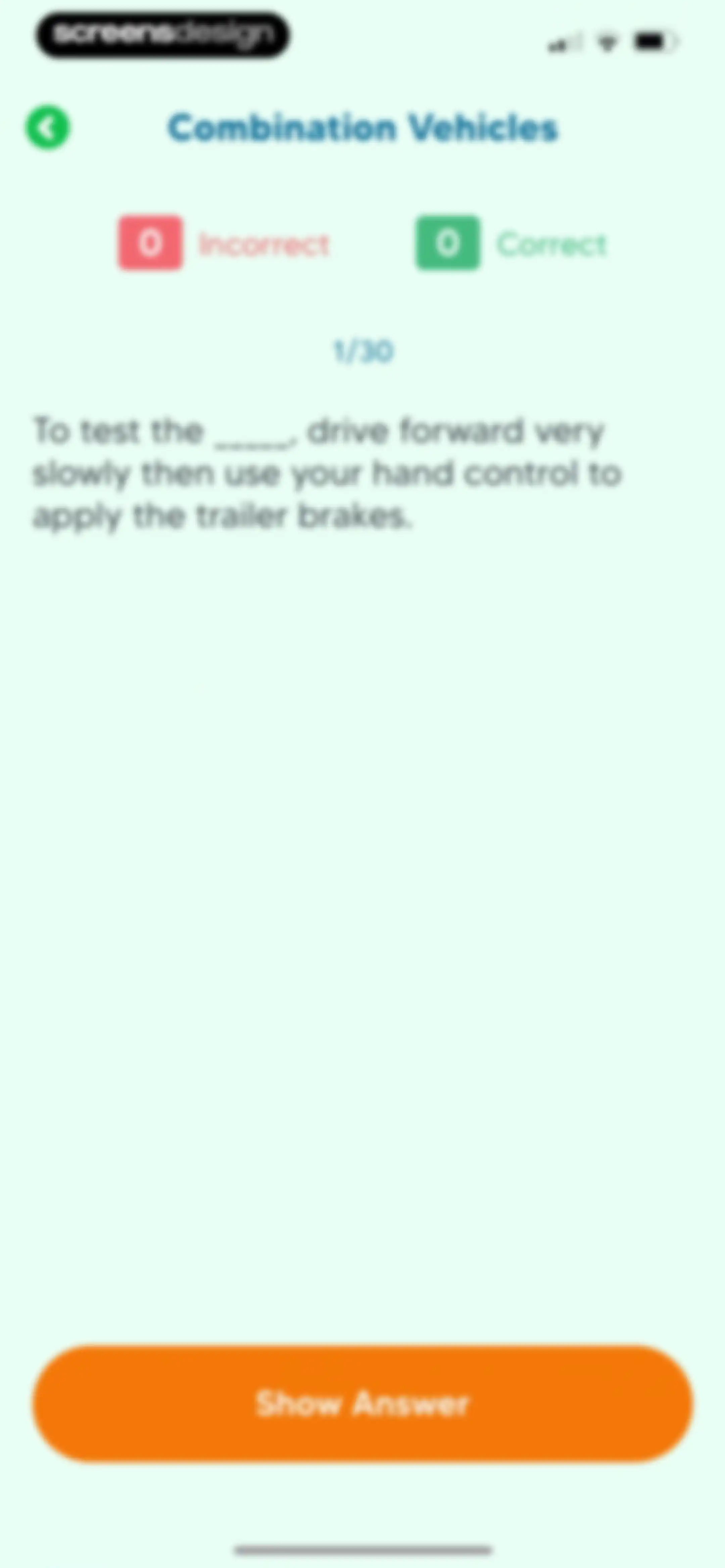 CDL Prep Practice Test: 2026 screen 46