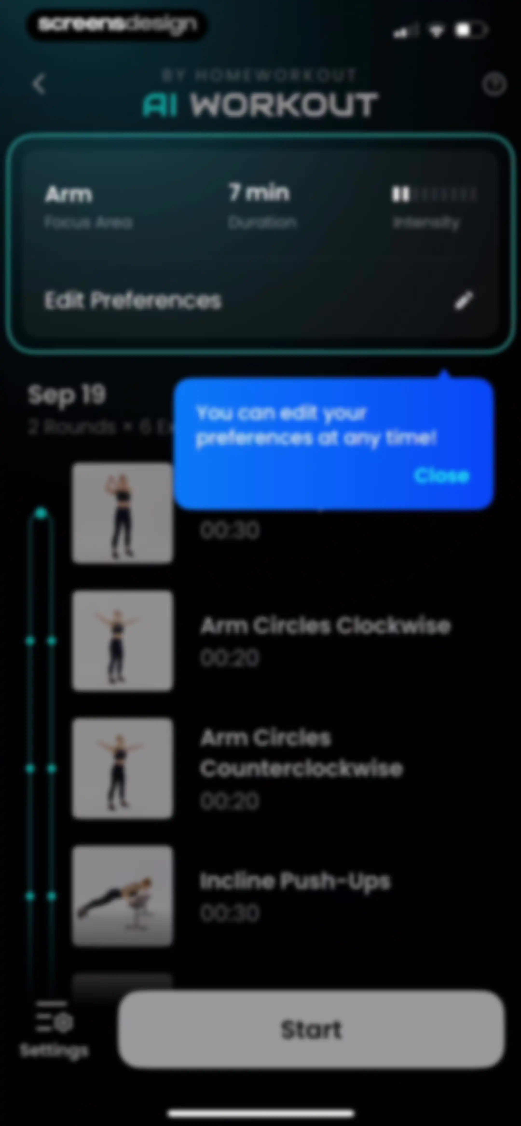 Home Workout - No Equipments screen 192