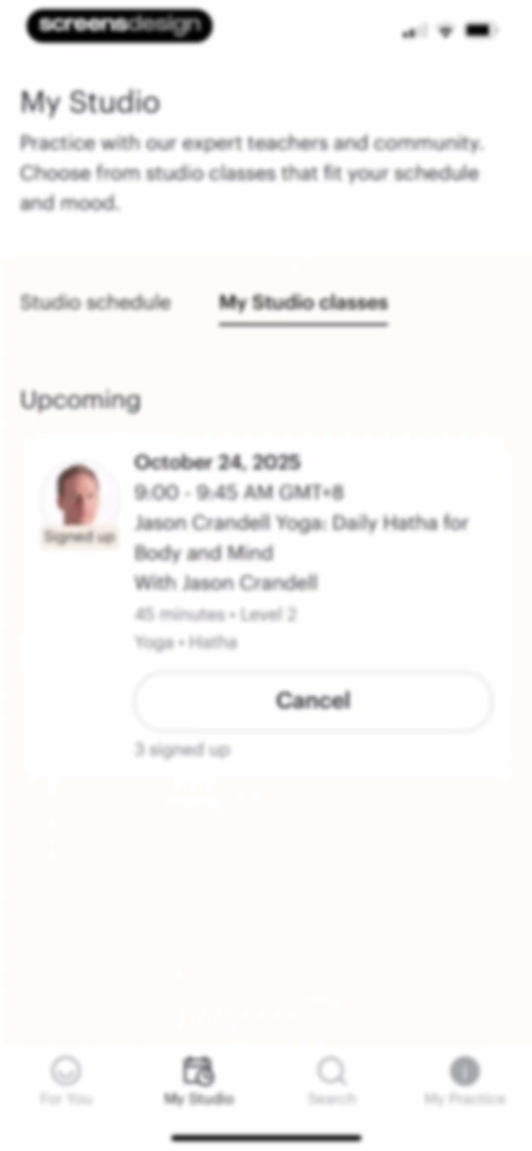 Glo | Yoga and Meditation App screen 64