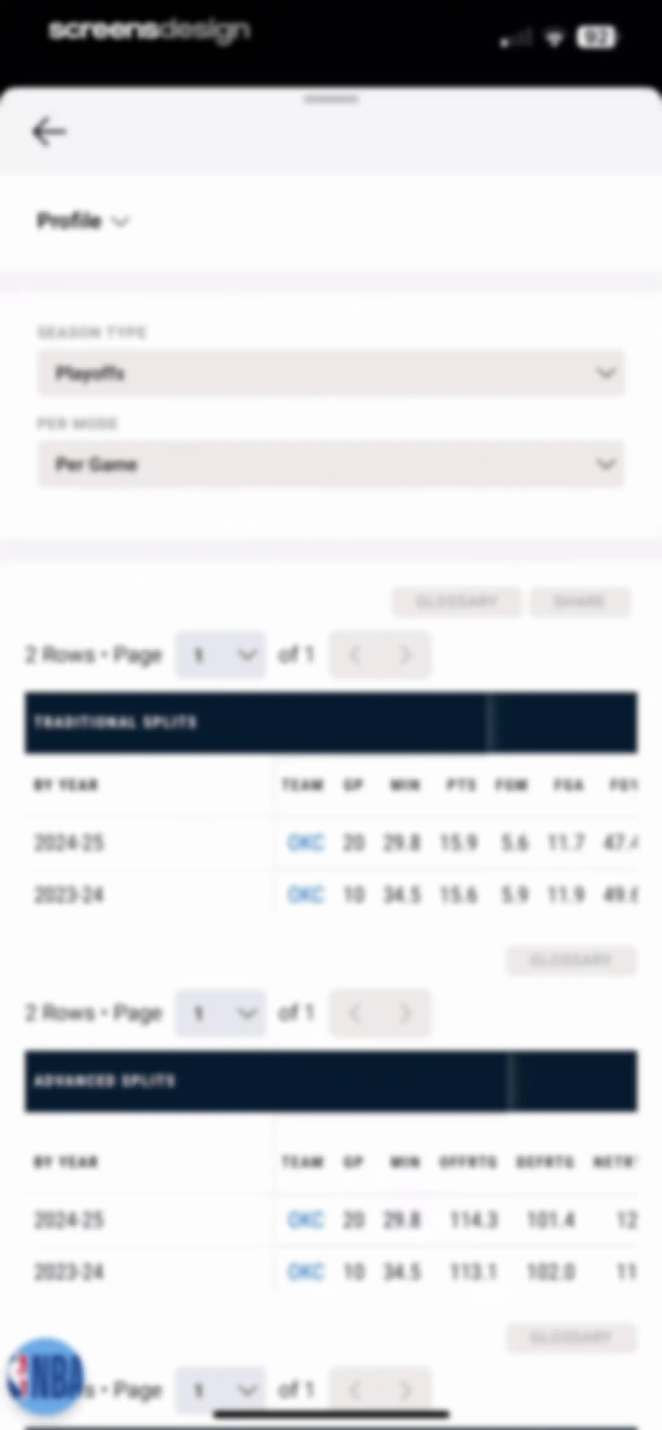NBA: Live Games & Scores screen 35