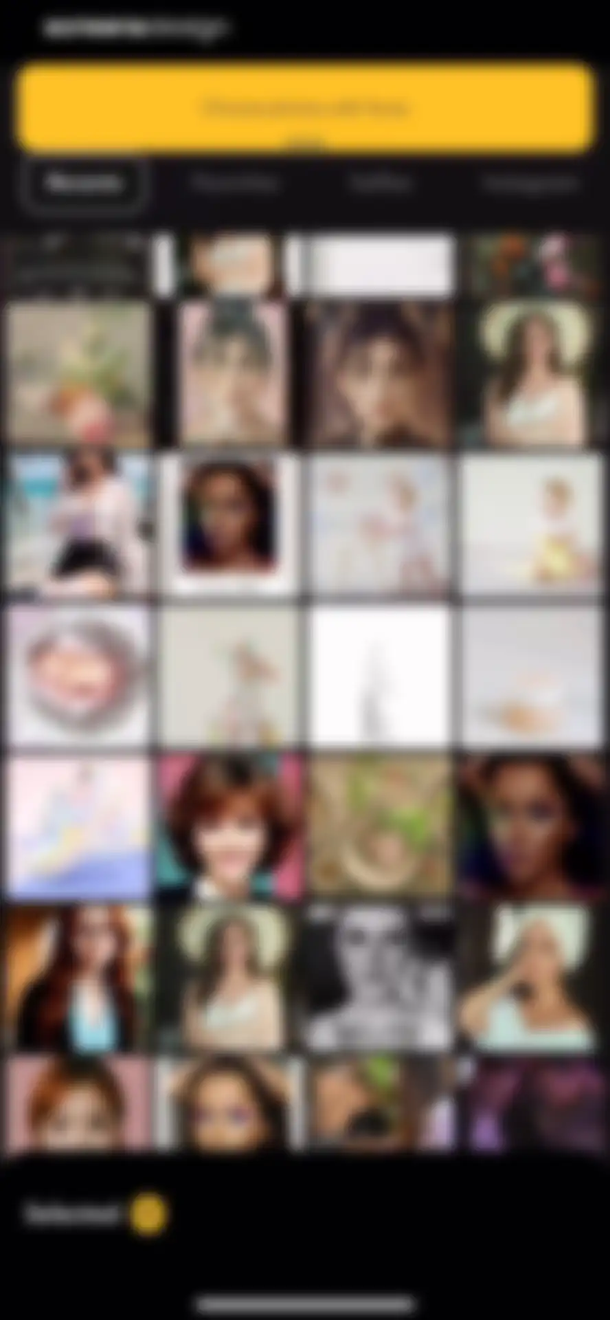 Photo Collage - Collageable screen 40