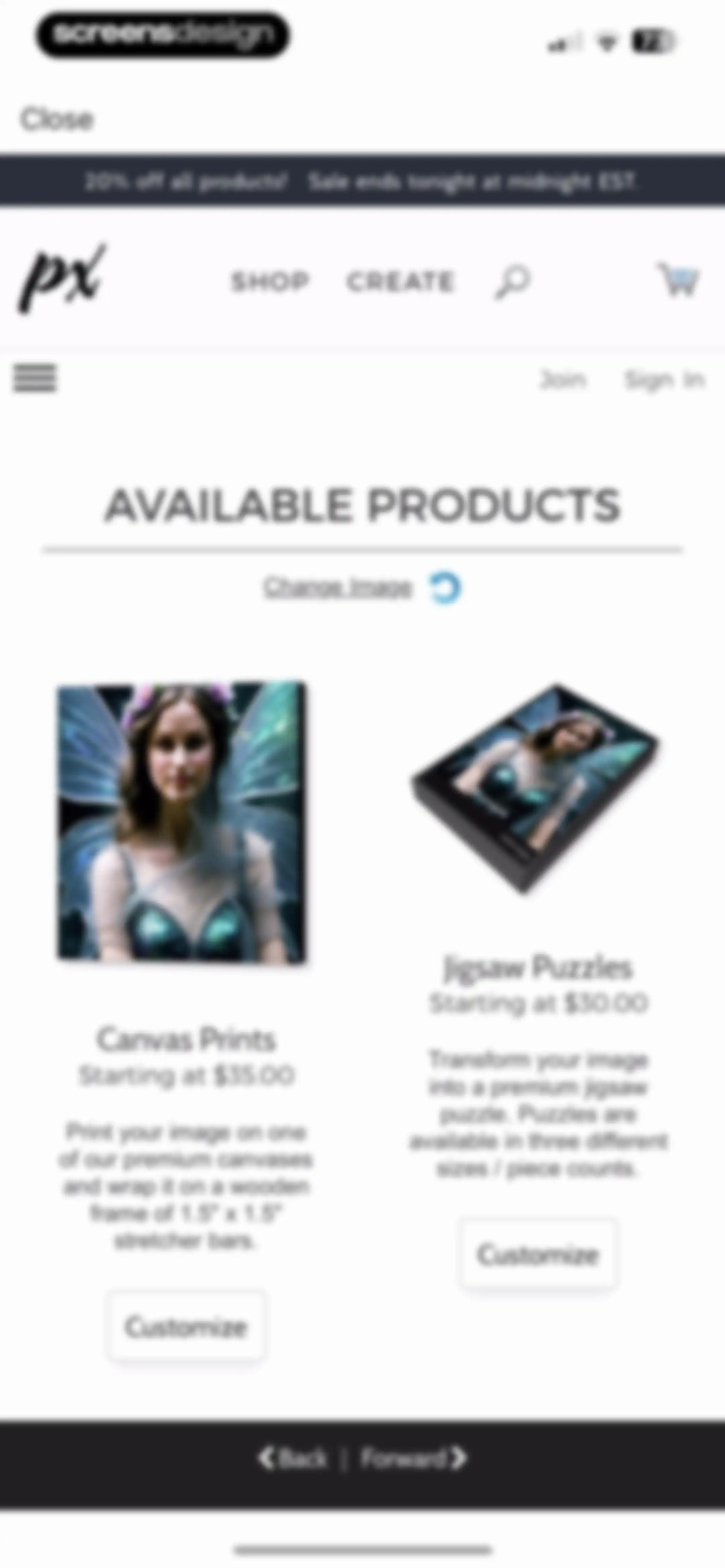 Lensa AI: Photo Editor screen 89