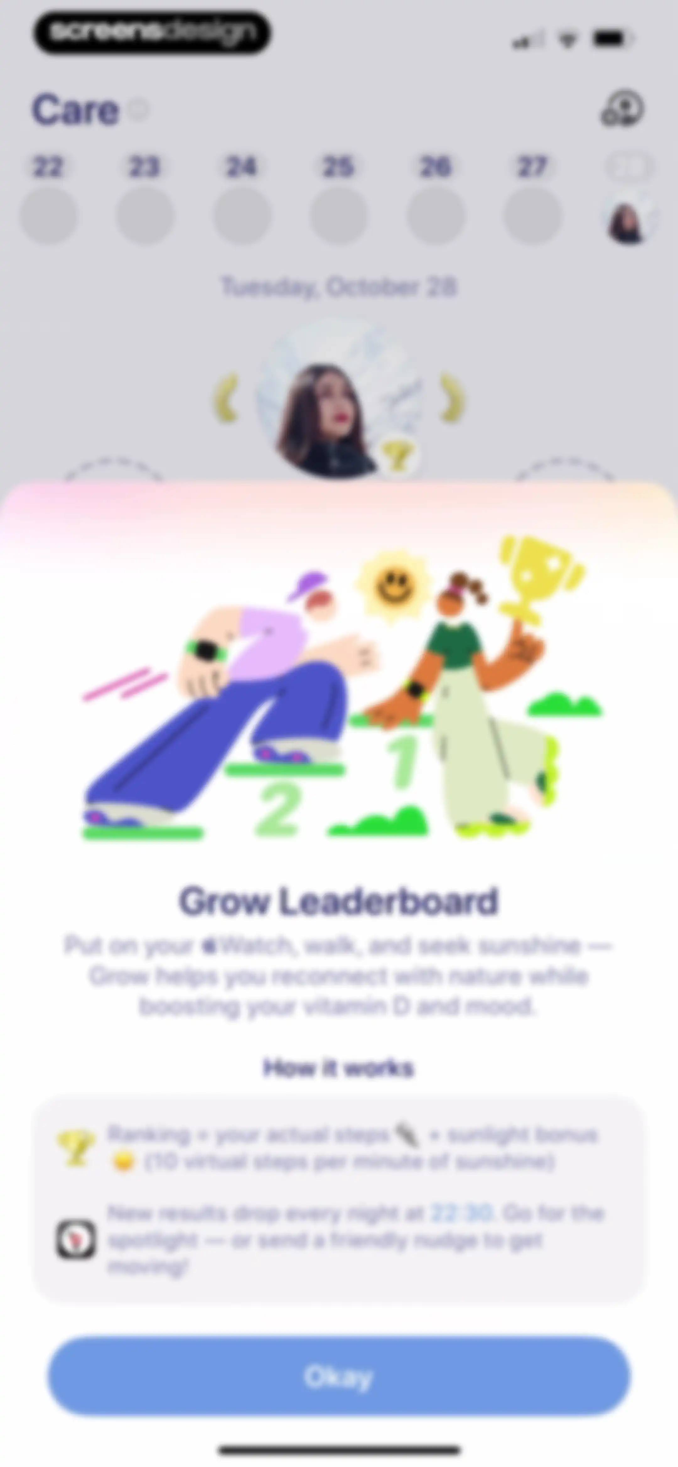 Grow: Health & Fitness screen 106