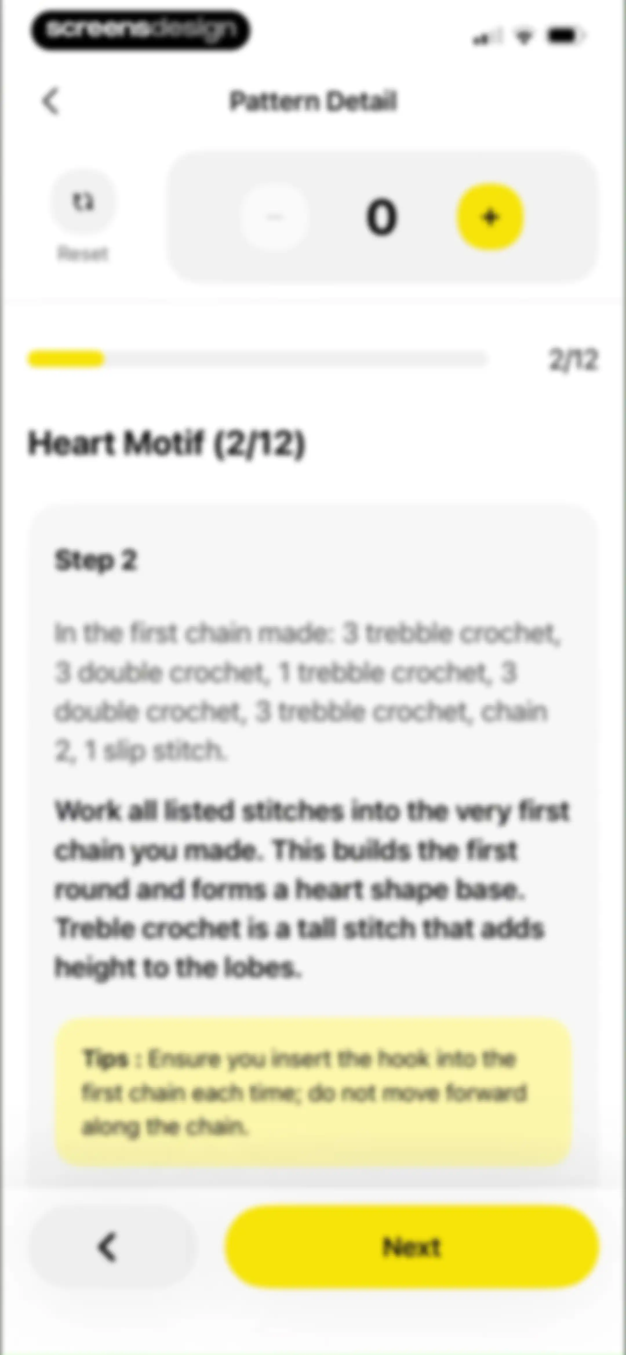 LoopCraft: Crochet & Knitting screen 30