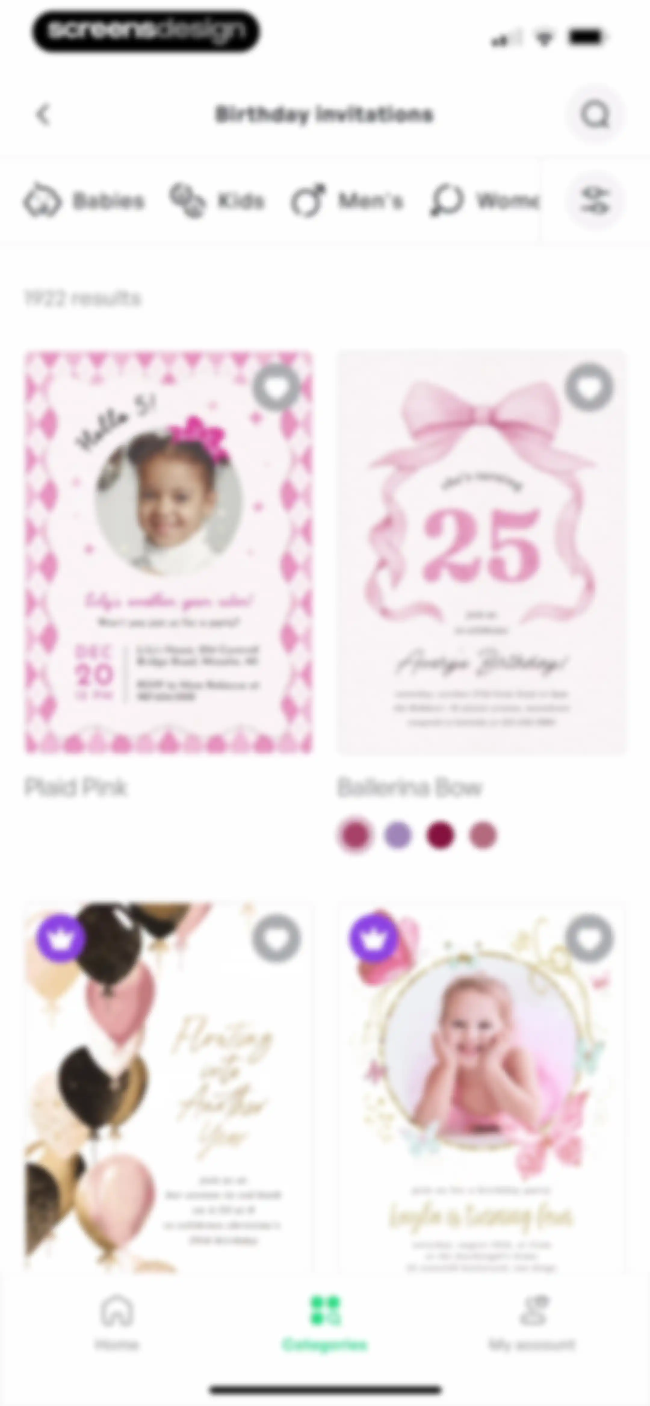 Invitation Maker: Cards & RSVP screen 8