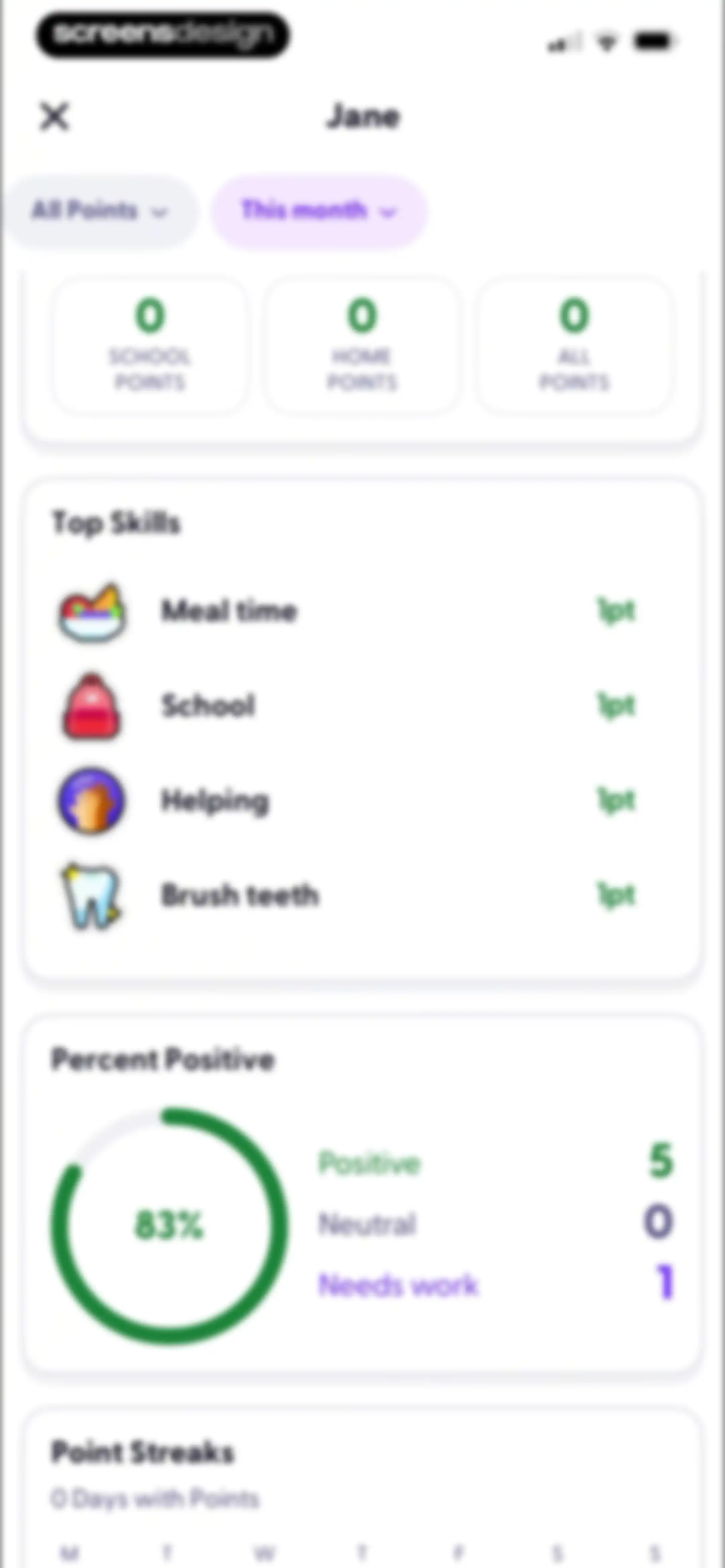 ClassDojo screen 63