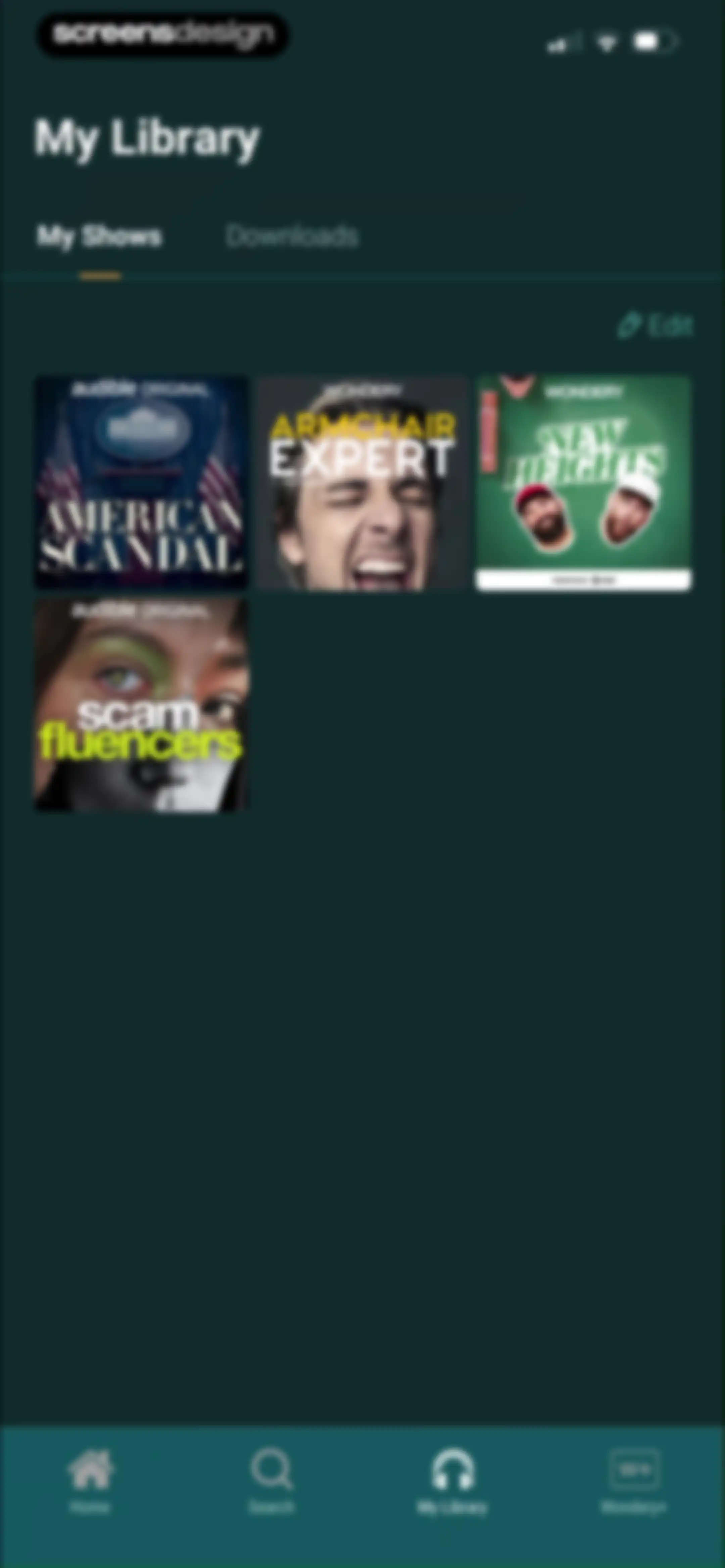 Wondery: Must-Hear Podcasts screen 40