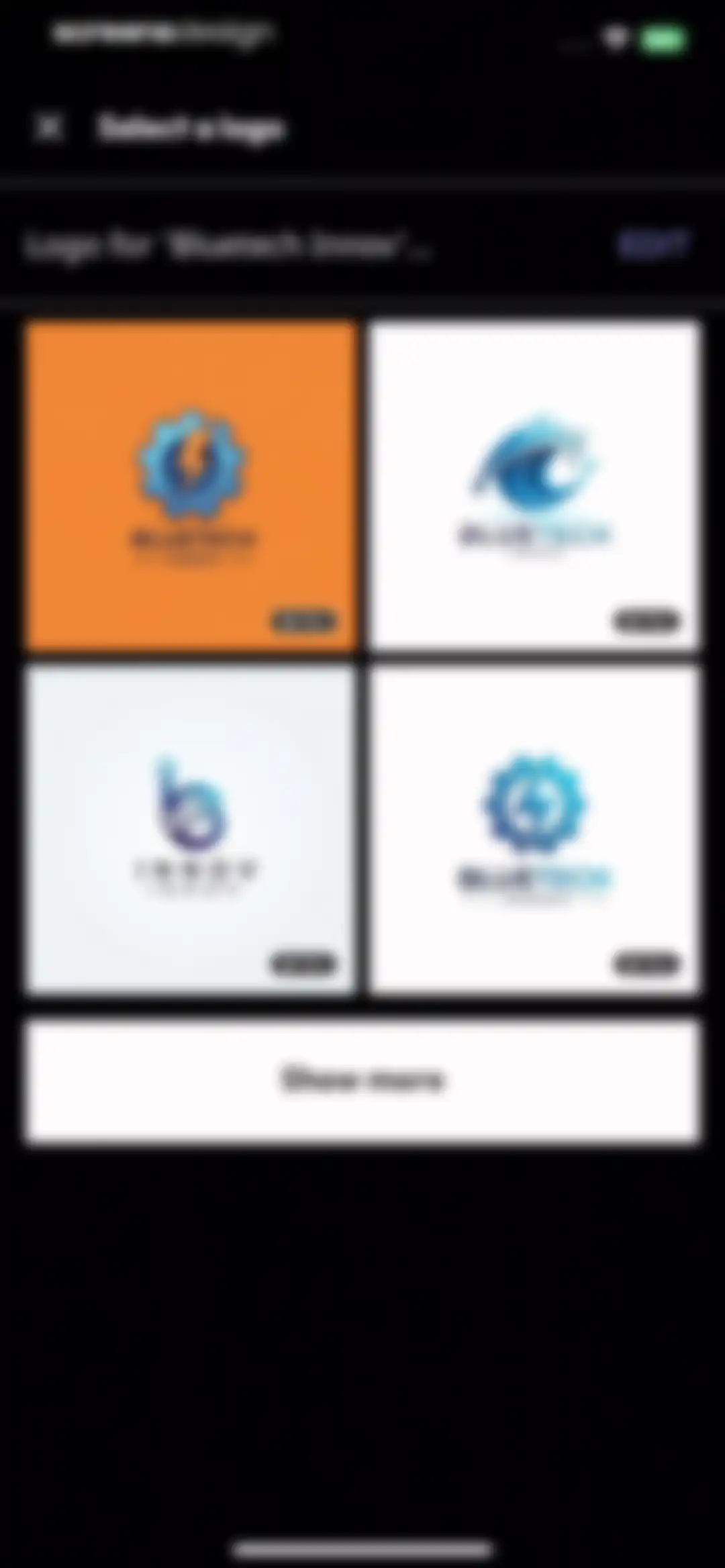 Blend: AI Models Logos Videos screen 35