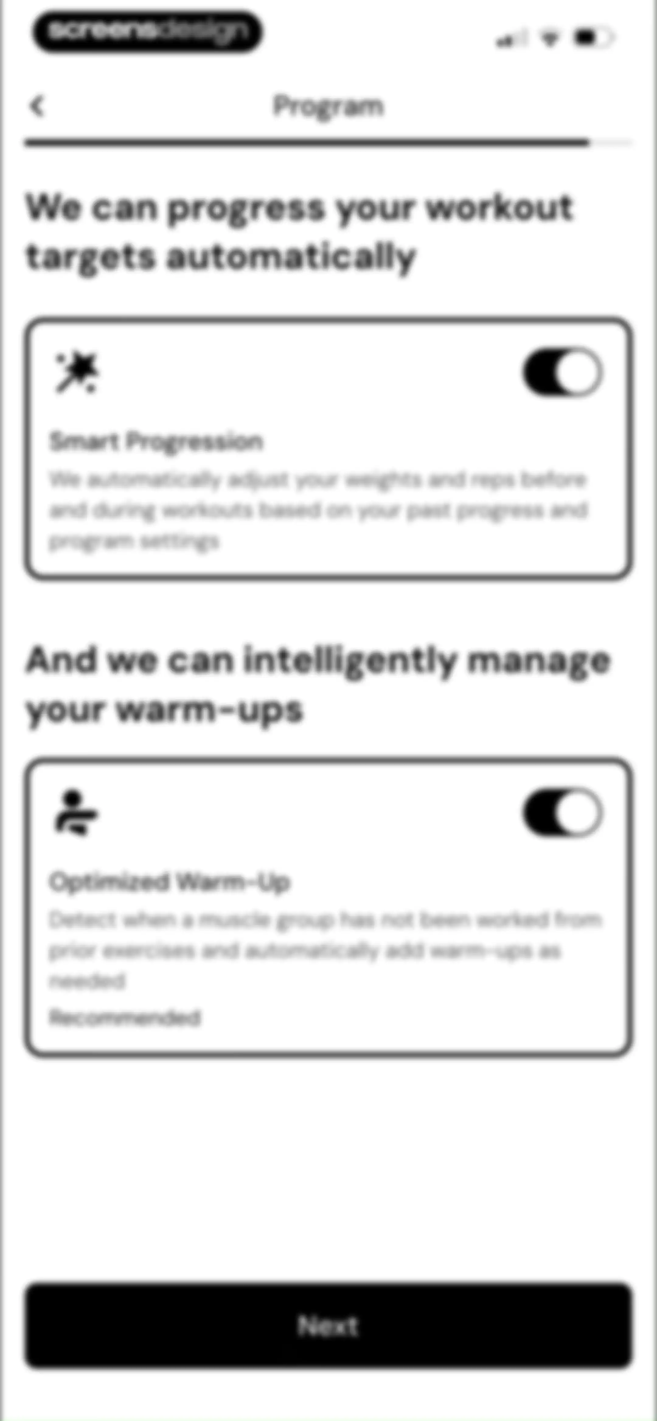 MacroFactor Workouts - Tracker screen 37