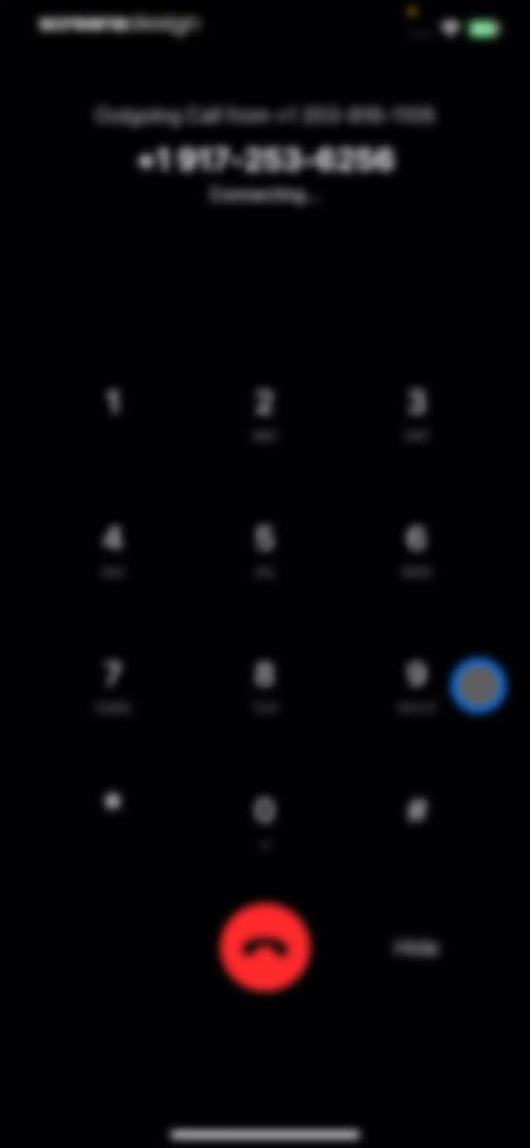 Second Phone Number' screen 33